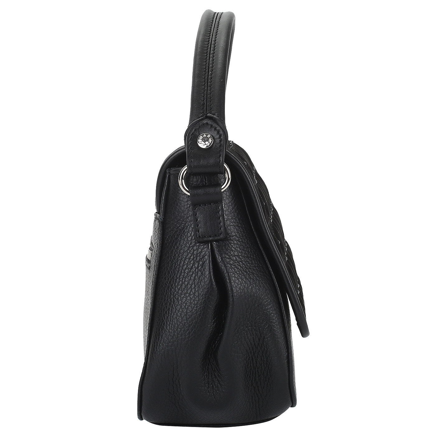 Сумка из кожи и замши Marina Creazioni 