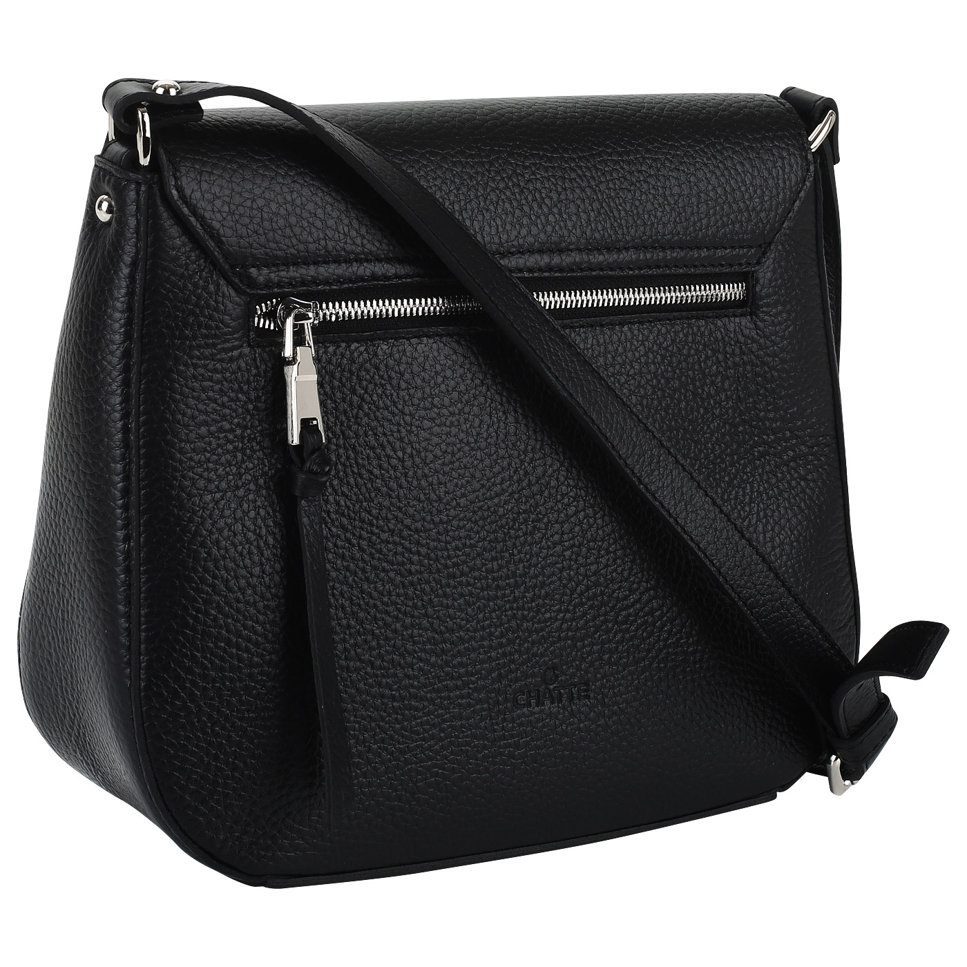 Сумка из зернистой кожи Chatte 