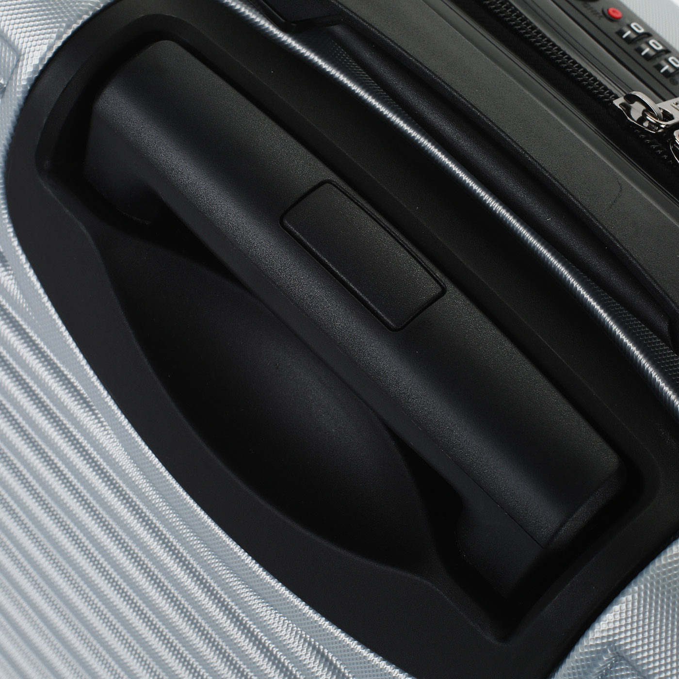 Чемодан маленький S из ABS-пластика с кодовым замком Teckel Horizont