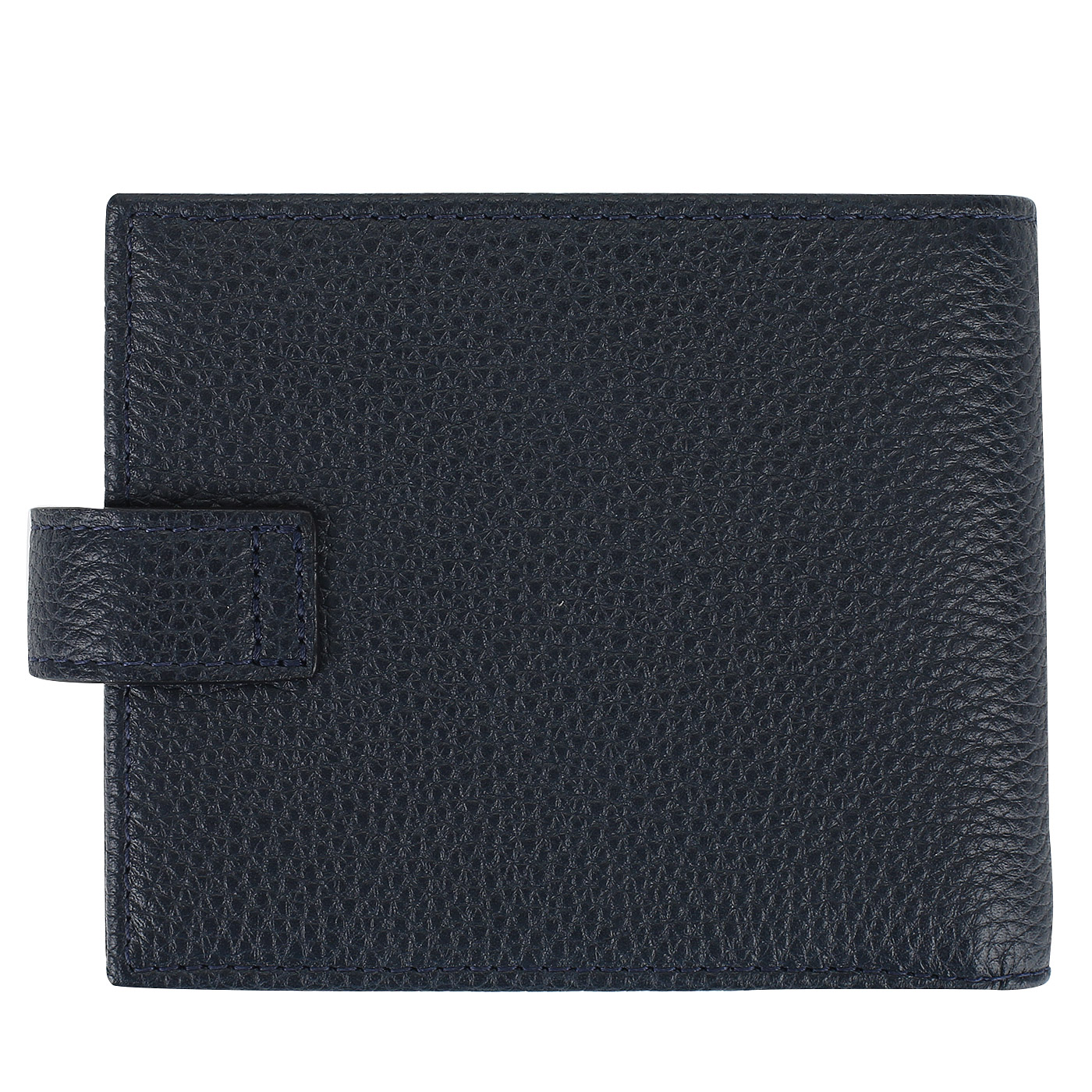 Синее кожаное портмоне Neri Karra 