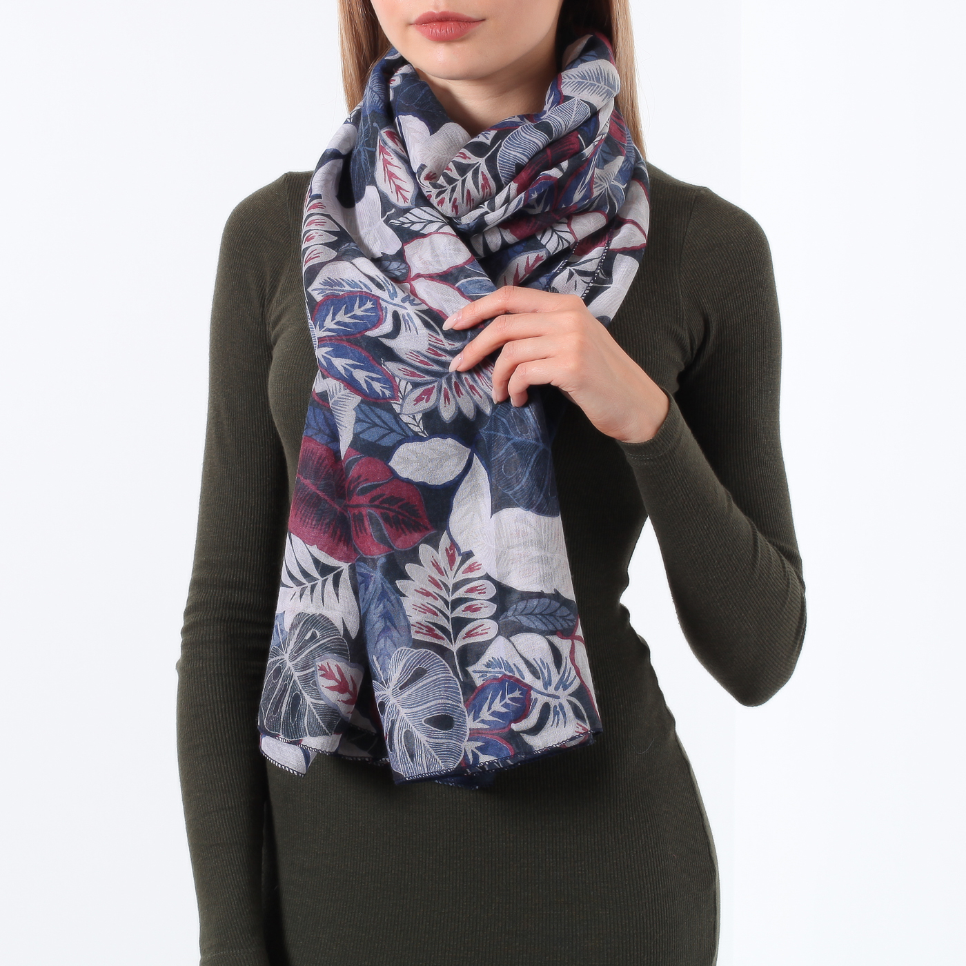 Палантин с принтом Jane's Story 