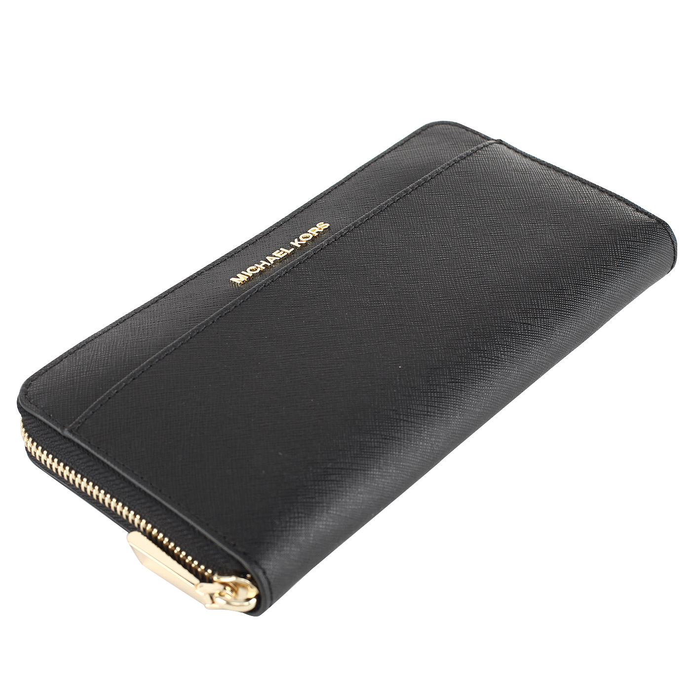 Женское портмоне на молнии из сафьяновой кожи Michael Kors Money Pieces