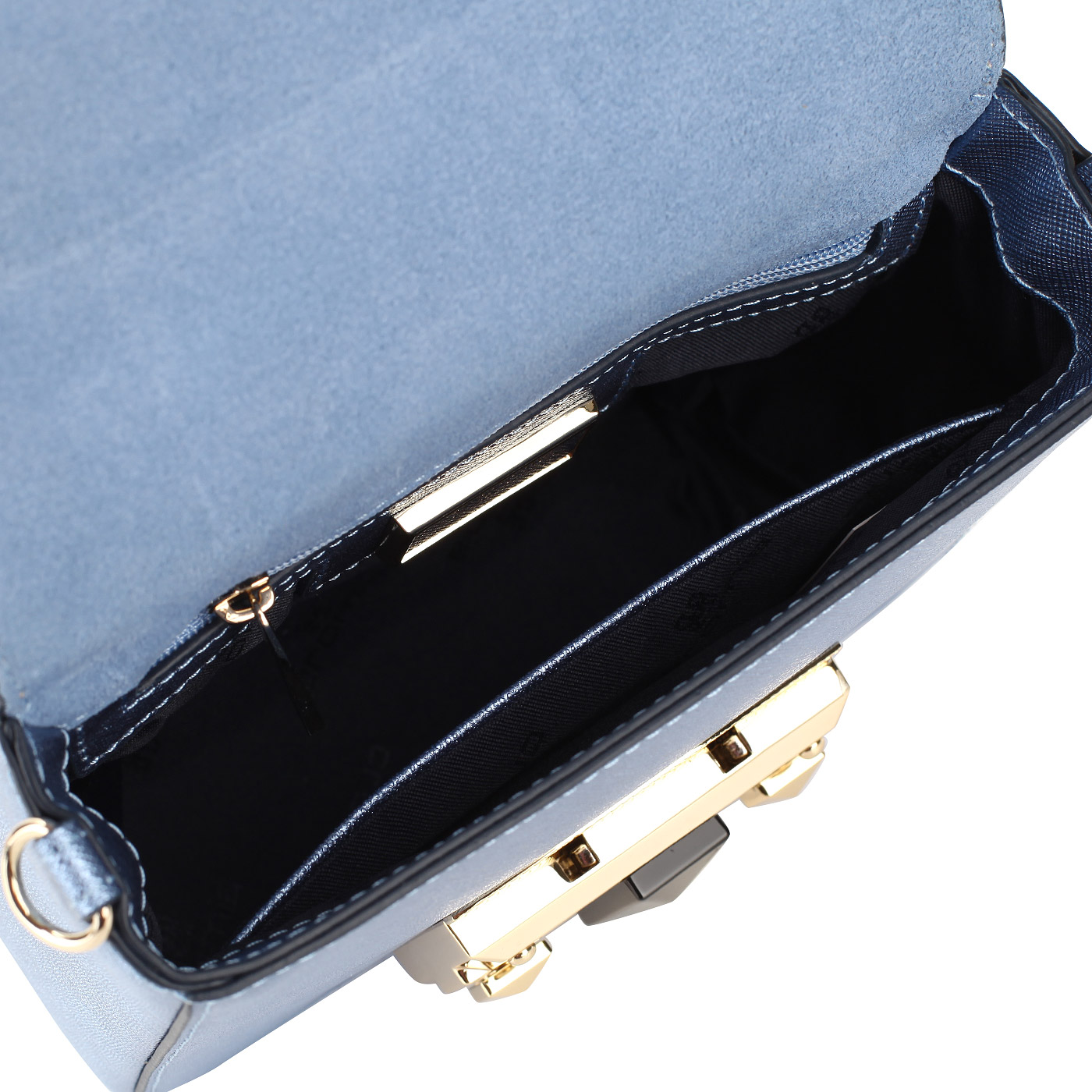 Сафьяновая сумочка со съемным ремешком Cromia It saffiano