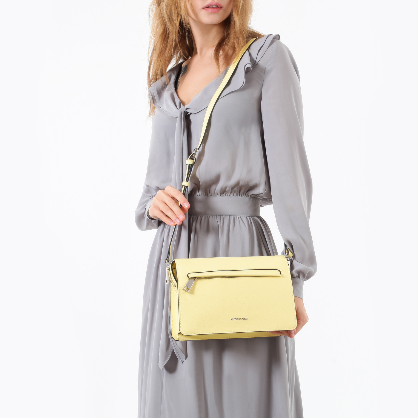 Сафьяновая сумочка через плечо Cromia Perla