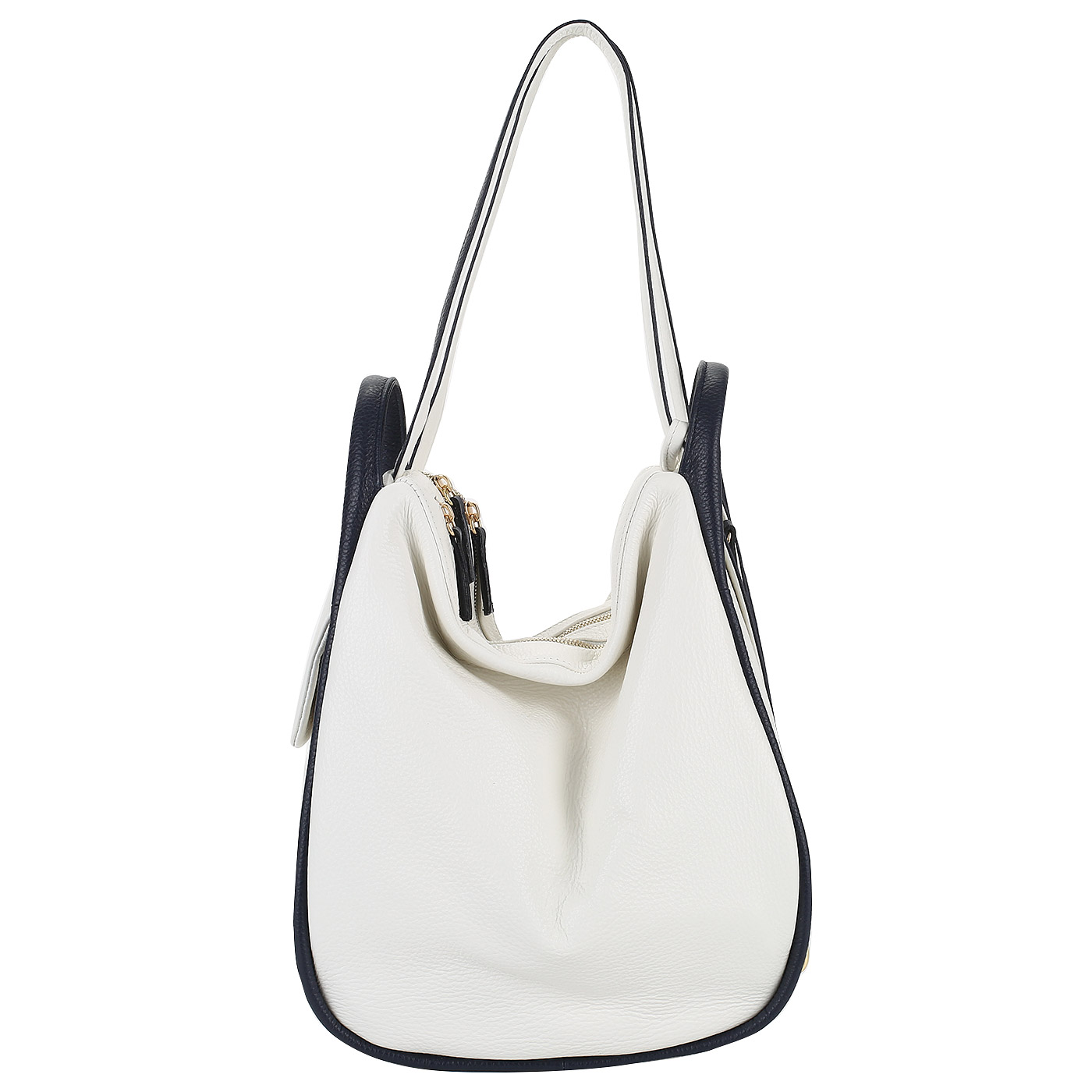 Кожаный рюкзак-трансформер Bruno Rossi 