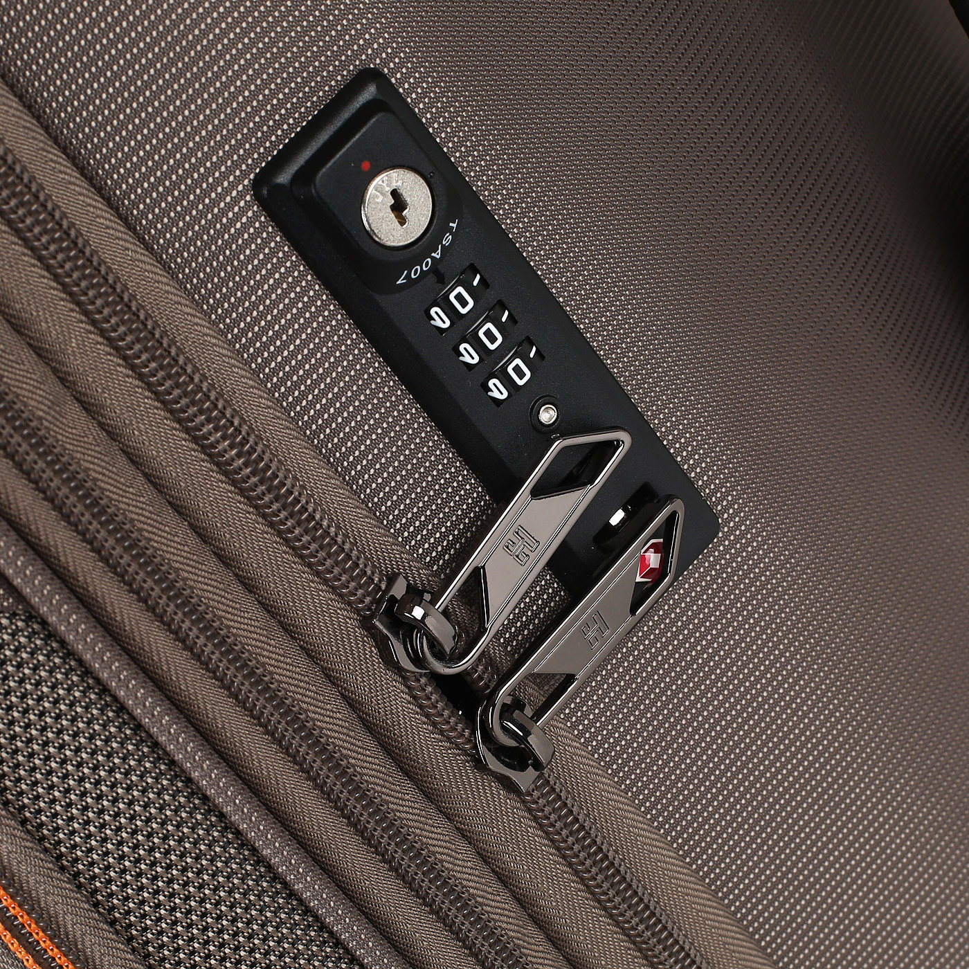 Чемодан большой L тканевый с кодовым замком Eberhart Liberty