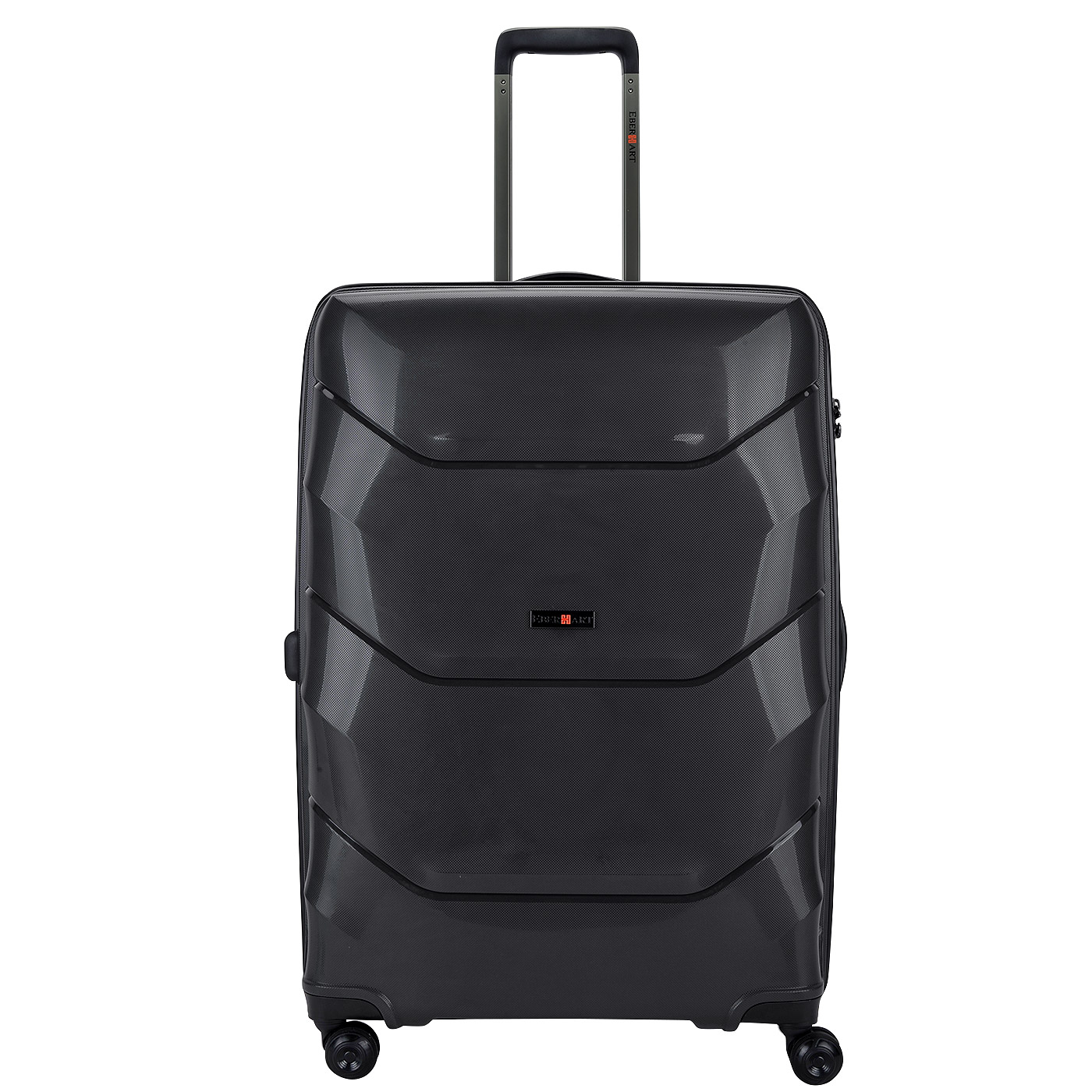 Чемодан большой L из полипропилена с кодовым замком Eberhart Mystique