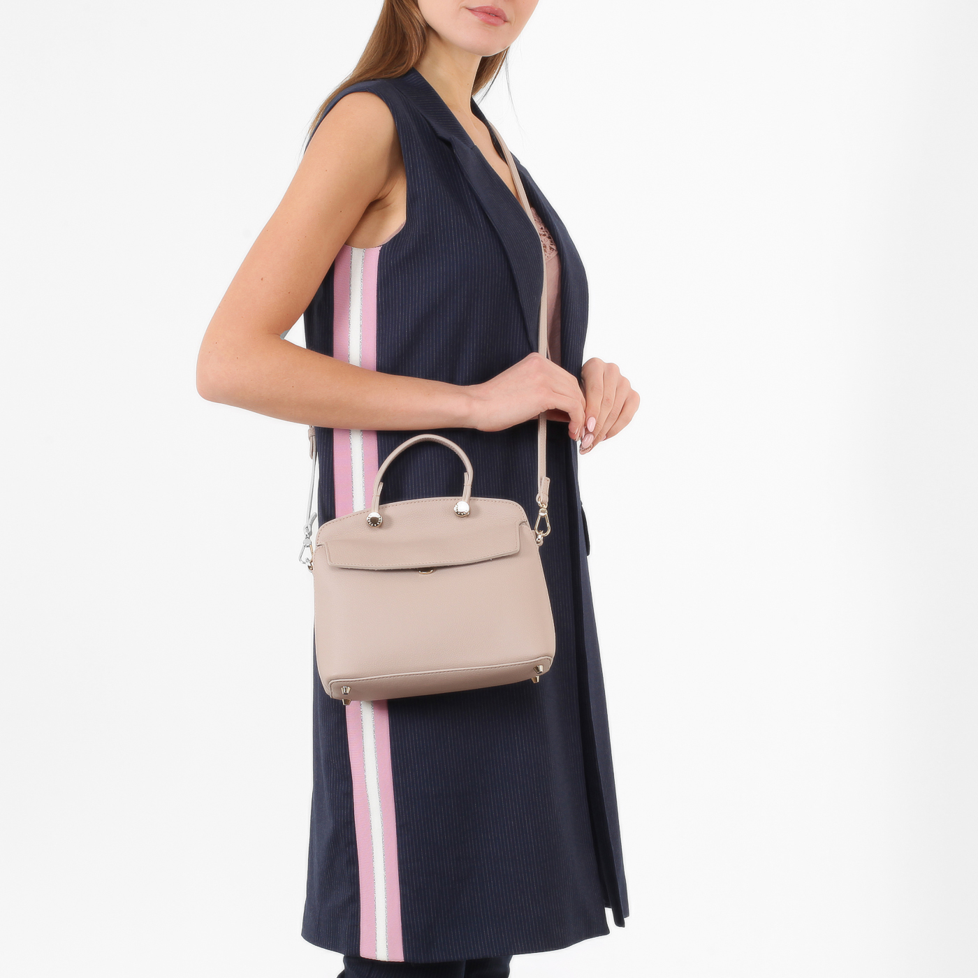 Кожаная сумочка-сэтчел Furla My Piper