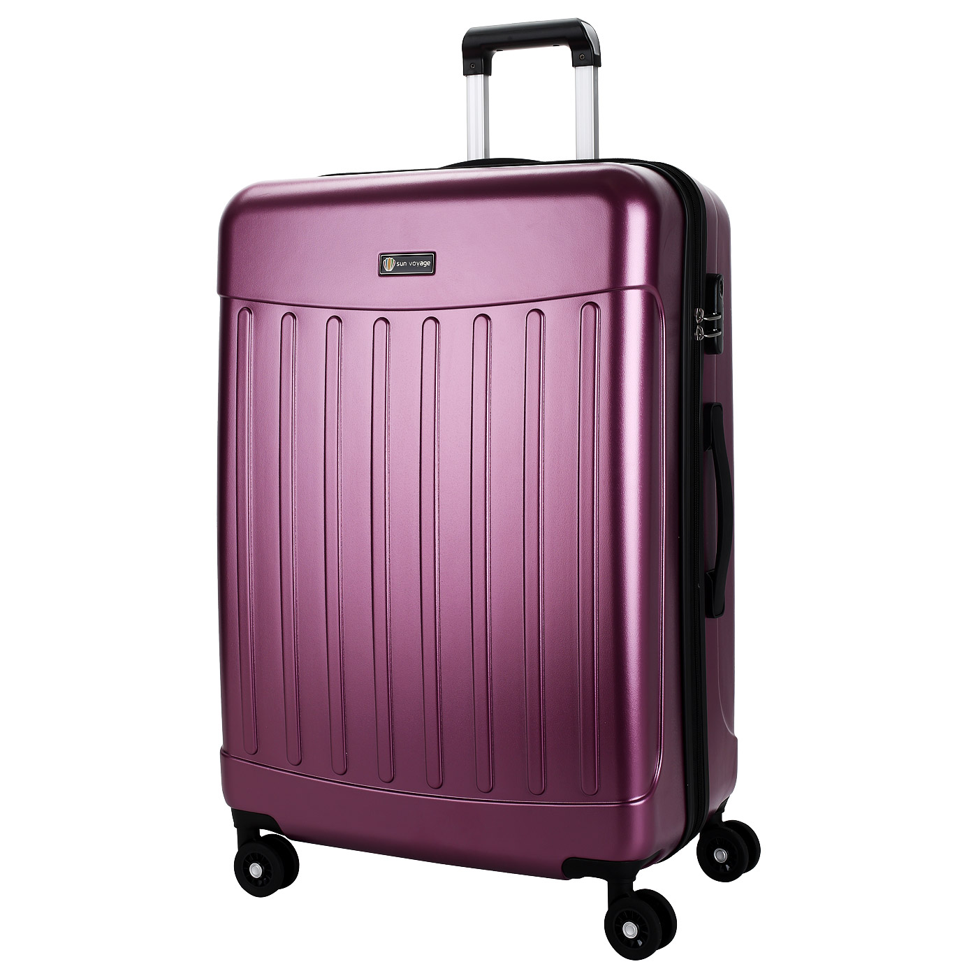 Sun Voyage Чемодан большой L из ABS-пластика с кодовым замком