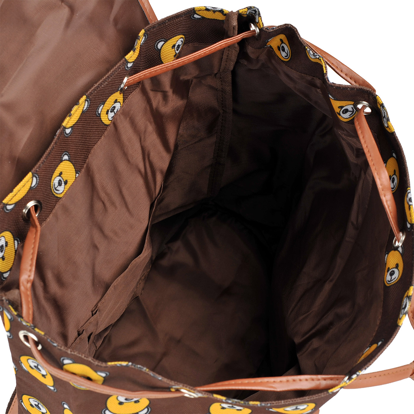 Вместительный детский тканевый рюкзак с принтом Creative 