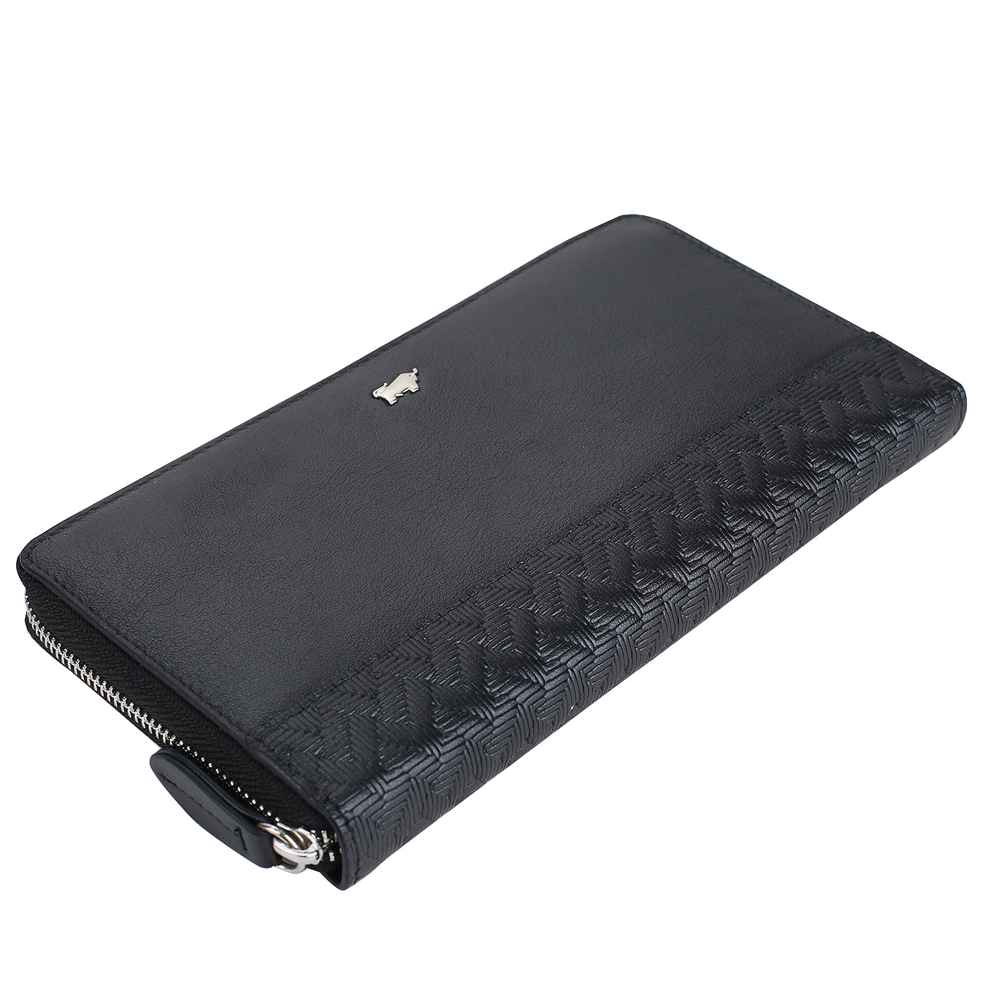 Черное кожаное портмоне Braun Buffel Salerno