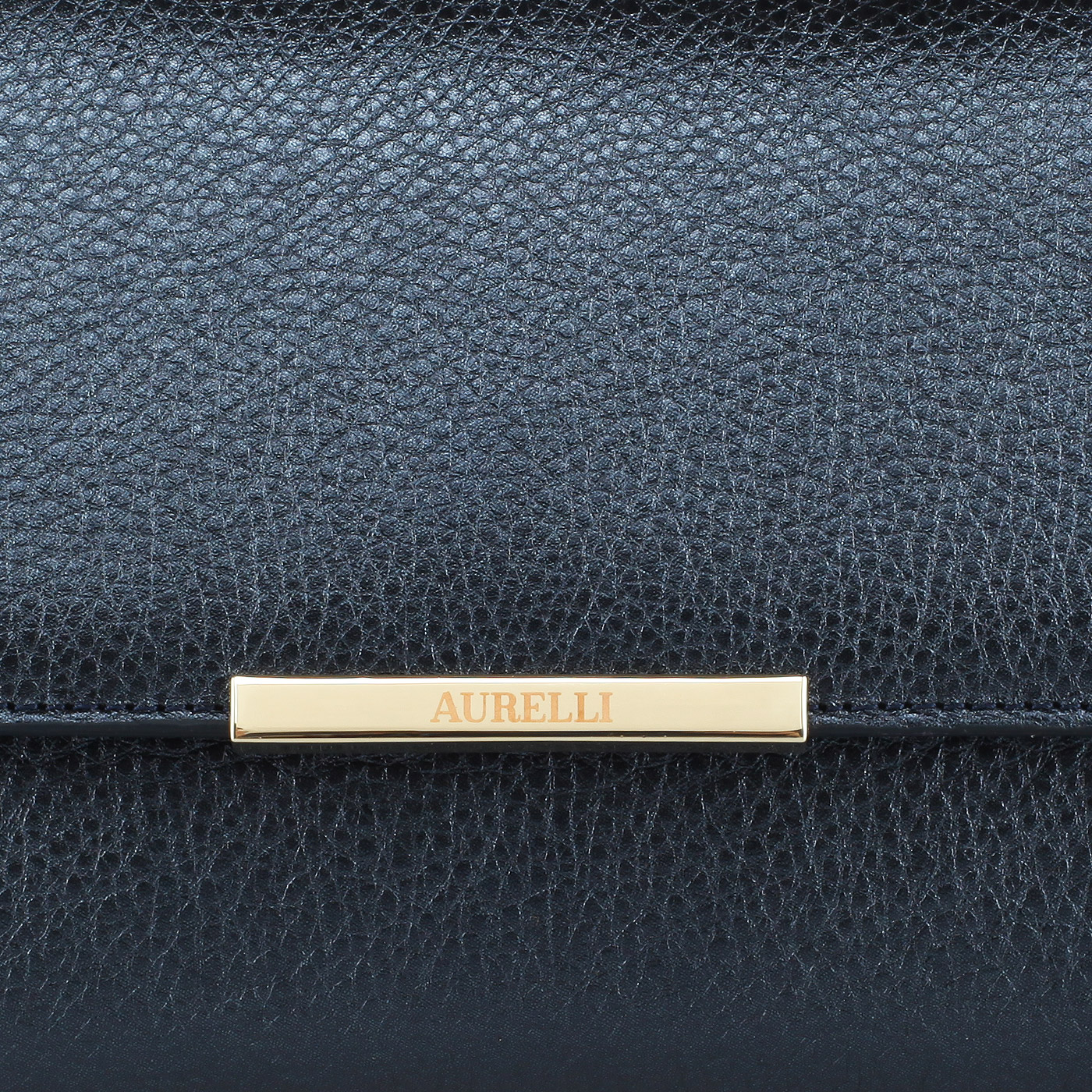Кожаный клатч Aurelli 