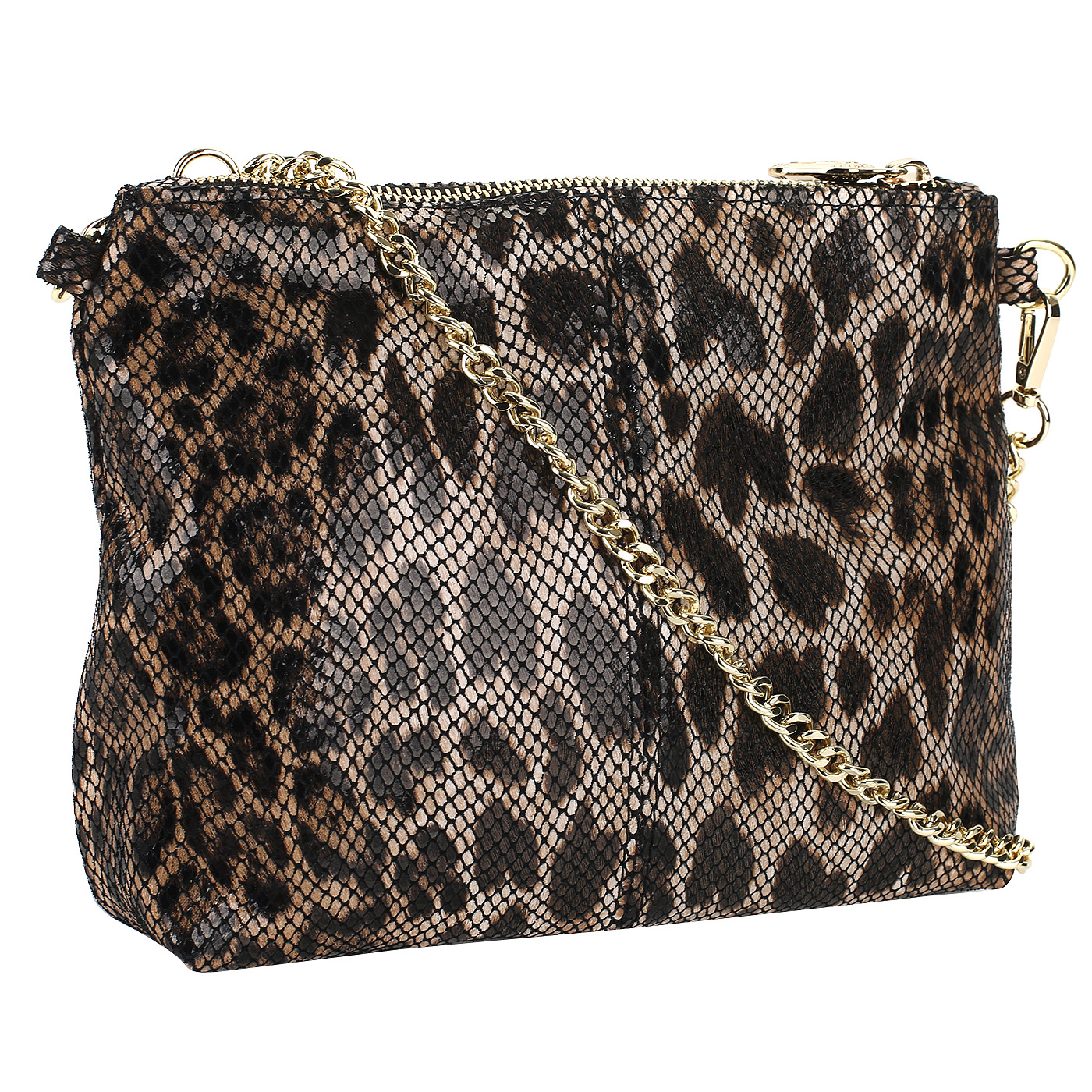 Сумочка со съемной цепочкой Sara Burglar Noemi Leopard