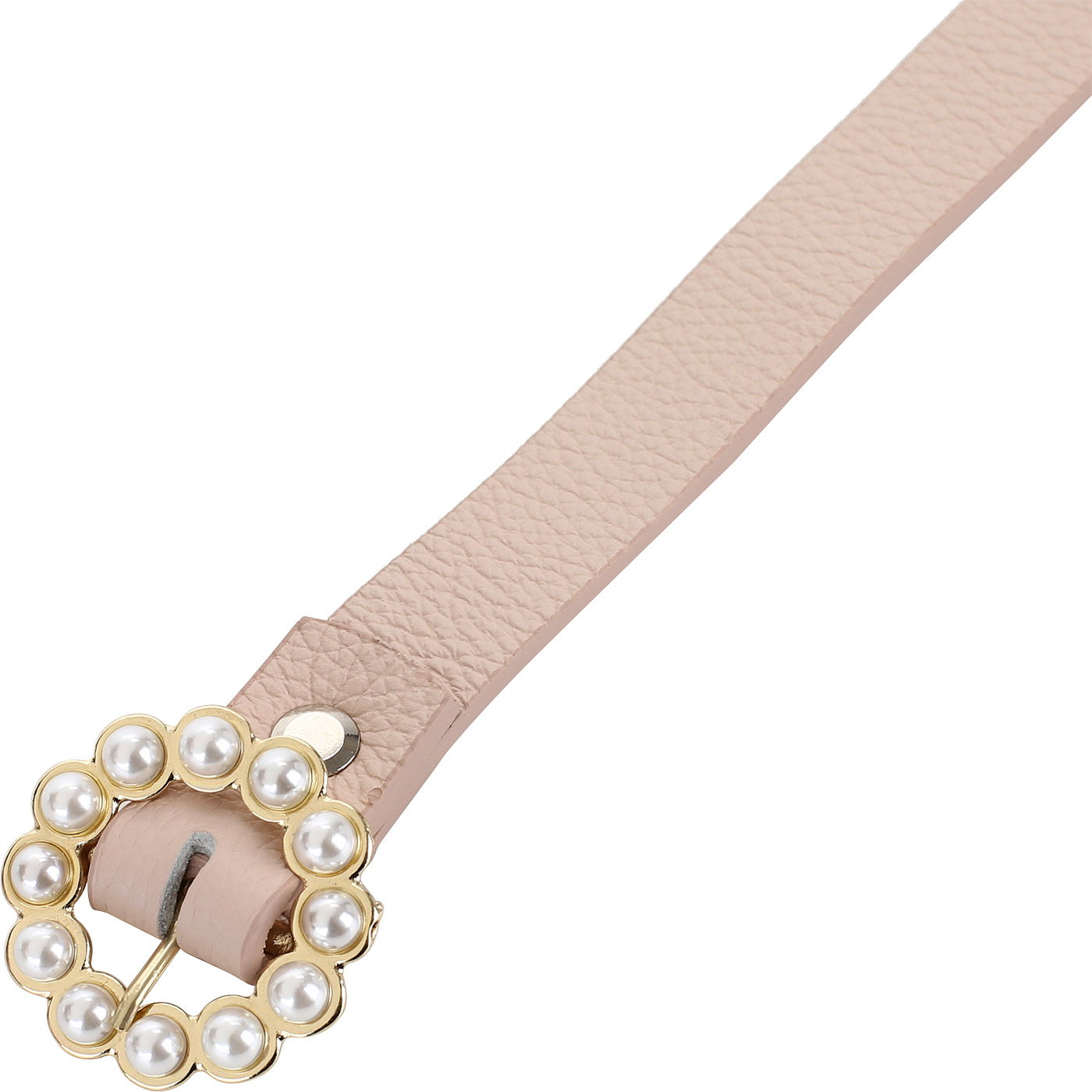 Ремень с декоративной пряжкой Marina Creazioni 