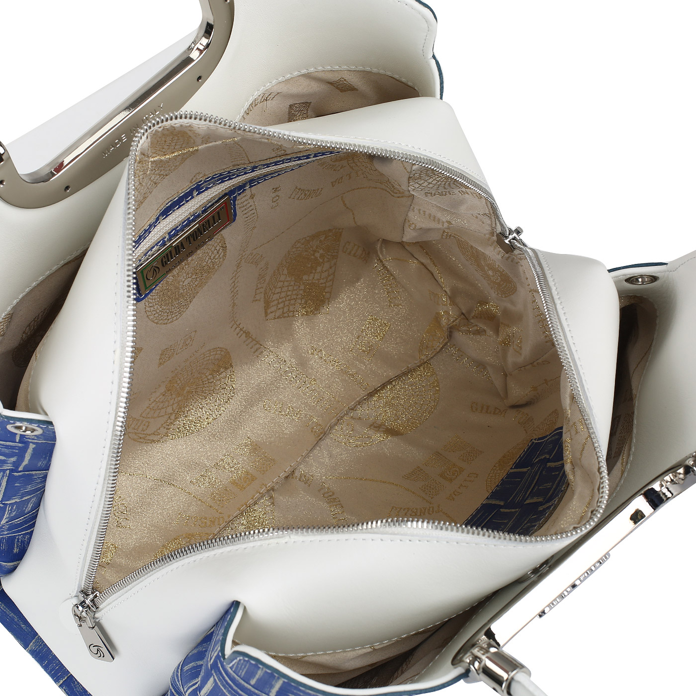 Тисненая сумка Gilda Tonelli Bambu Tresor