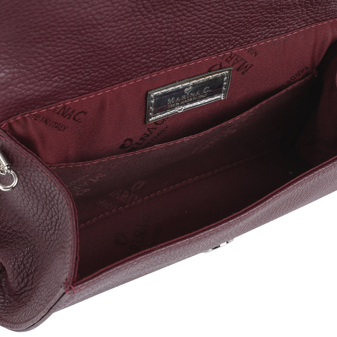 Сумочка через плечо с цепочкой Marina Creazioni 