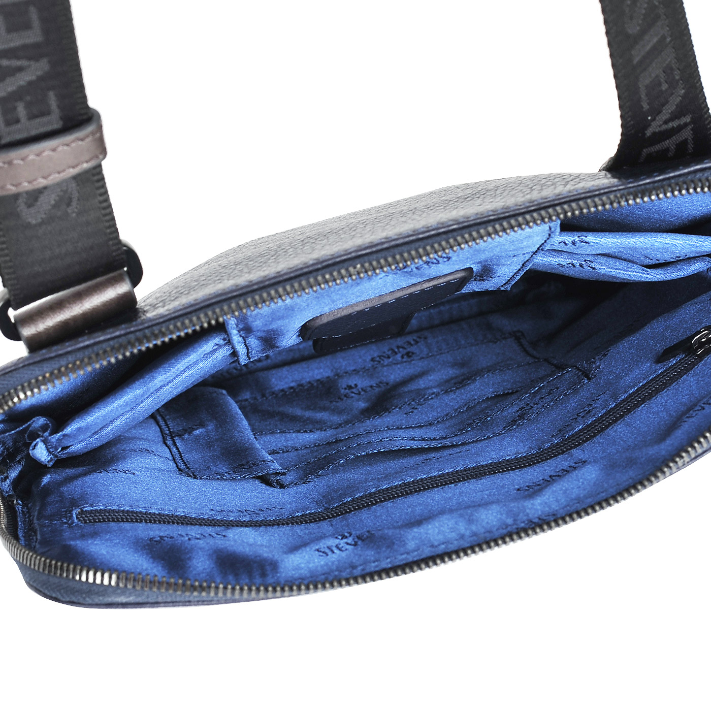 Мужская кожаная сумка через плечо Stevens 