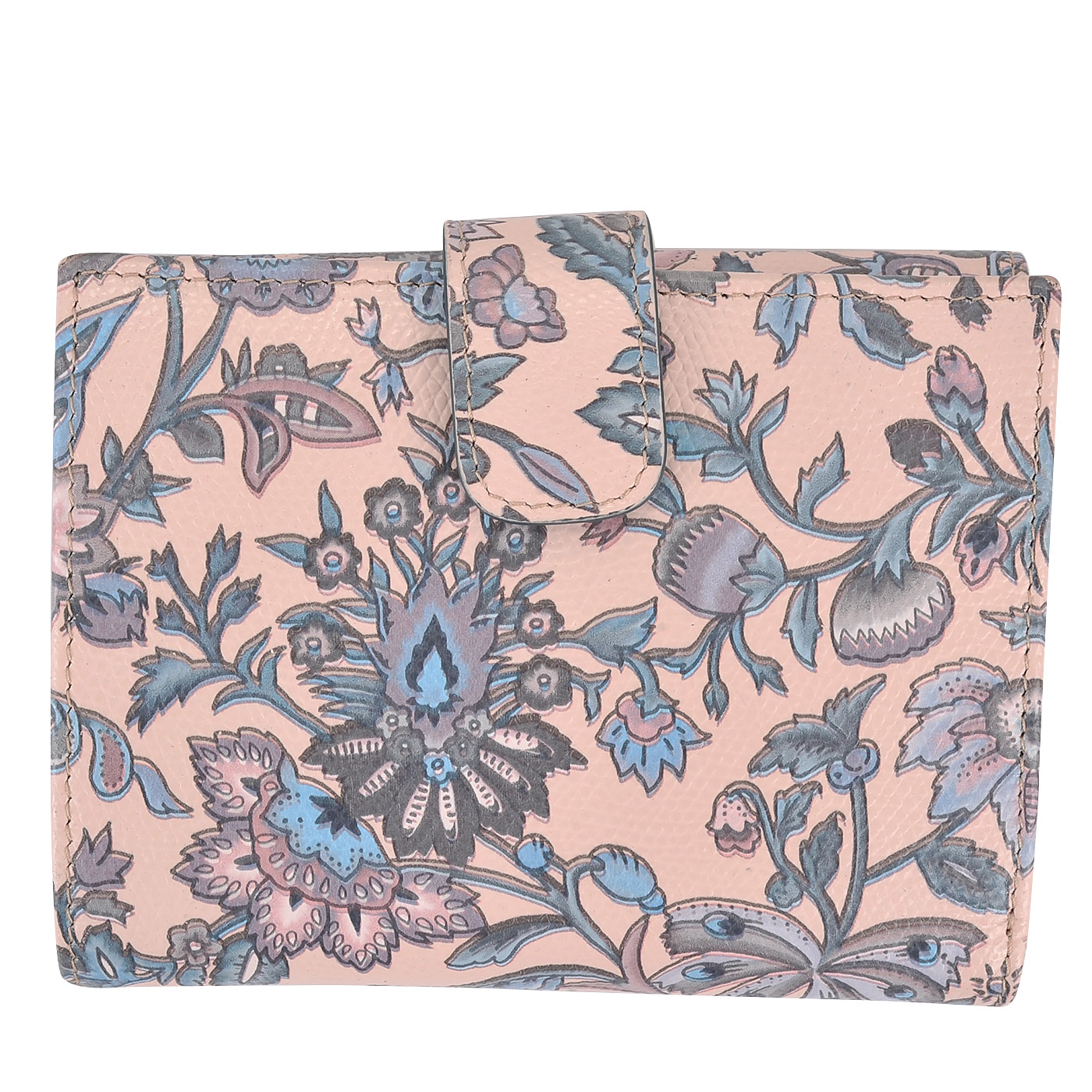 Женское кожаное портмоне Aurelli Alma fiore