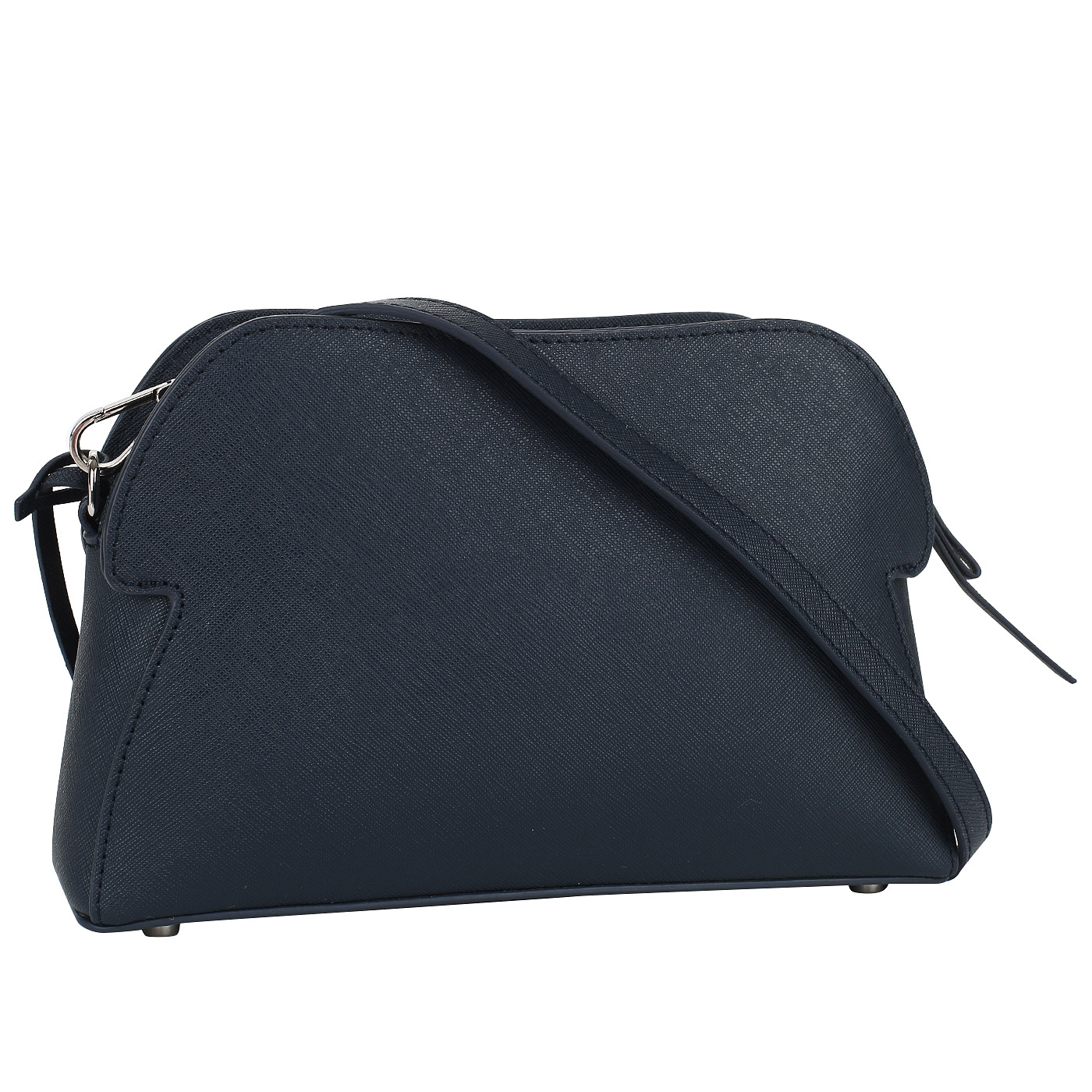 Синяя сафьяновая сумочка Cromia Jоy