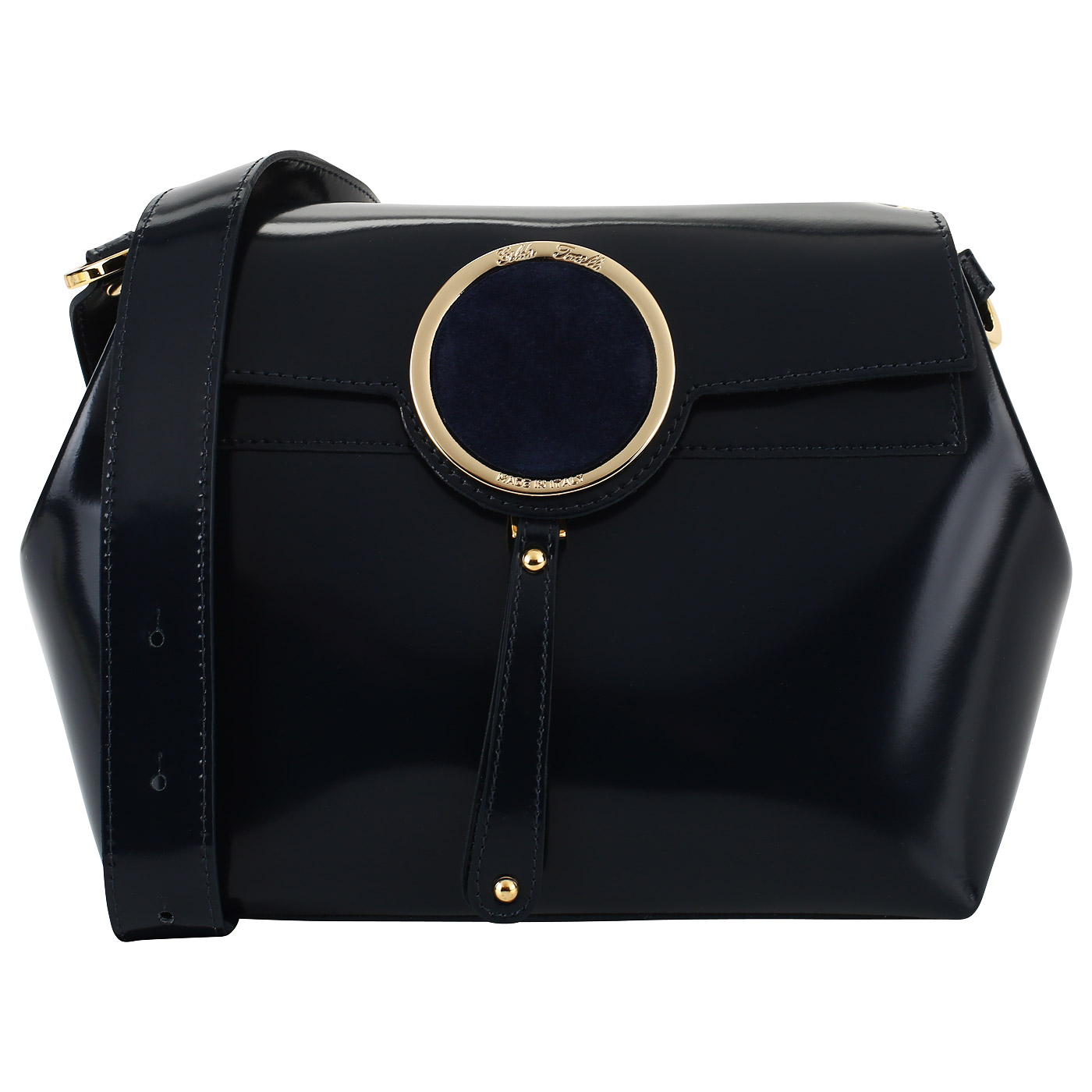 Gilda Tonelli Сумка из глянцевой кожи