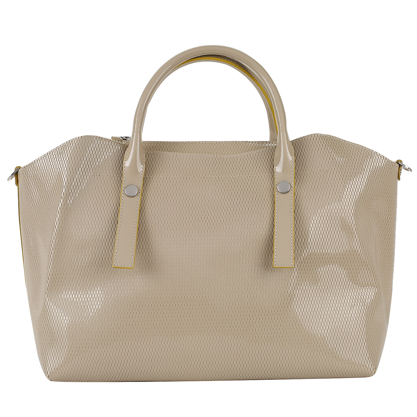 Лакированная сумка на молнии Ripani Glassa