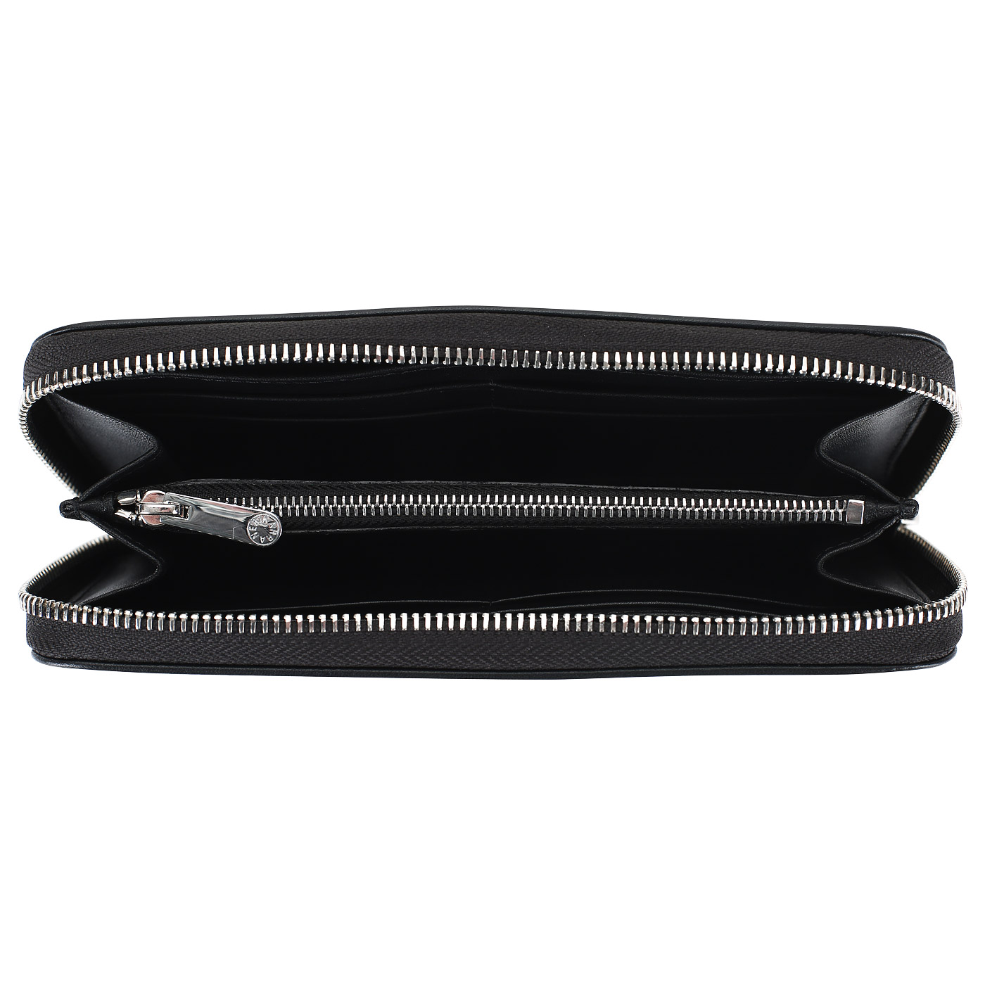 Черное портмоне на молнии Neri Karra 