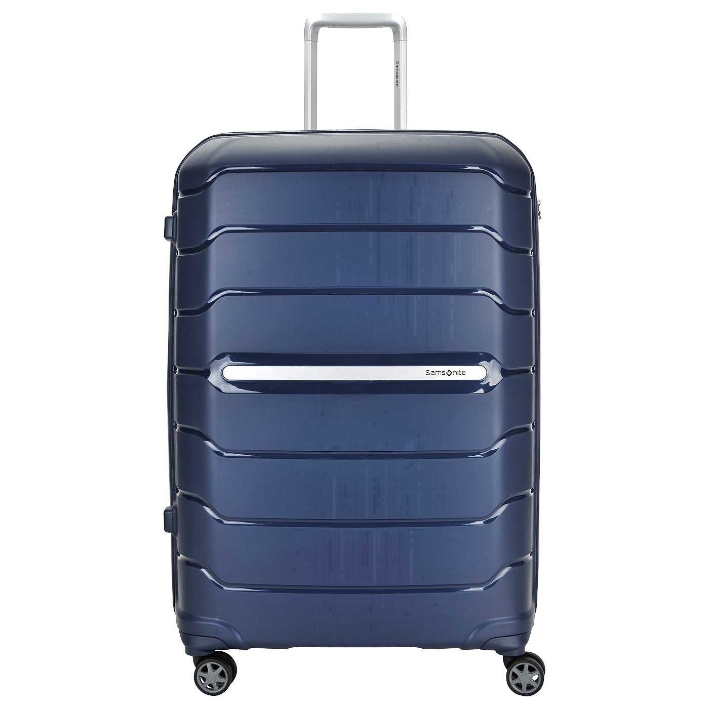 Чемодан большой L из полипропилена с кодовым замком Samsonite Flux