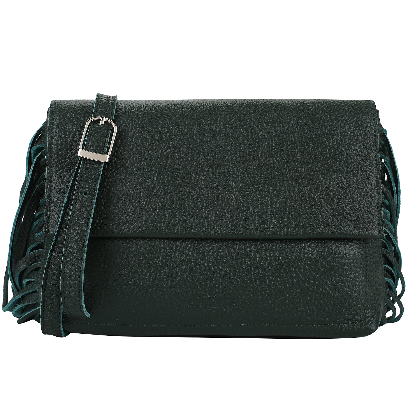 Chatte Кожаная сумочка с откидным клапаном