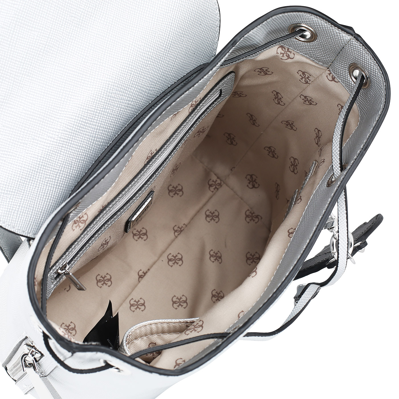 Женский рюкзак с откидным клапаном Guess Varsity Pop