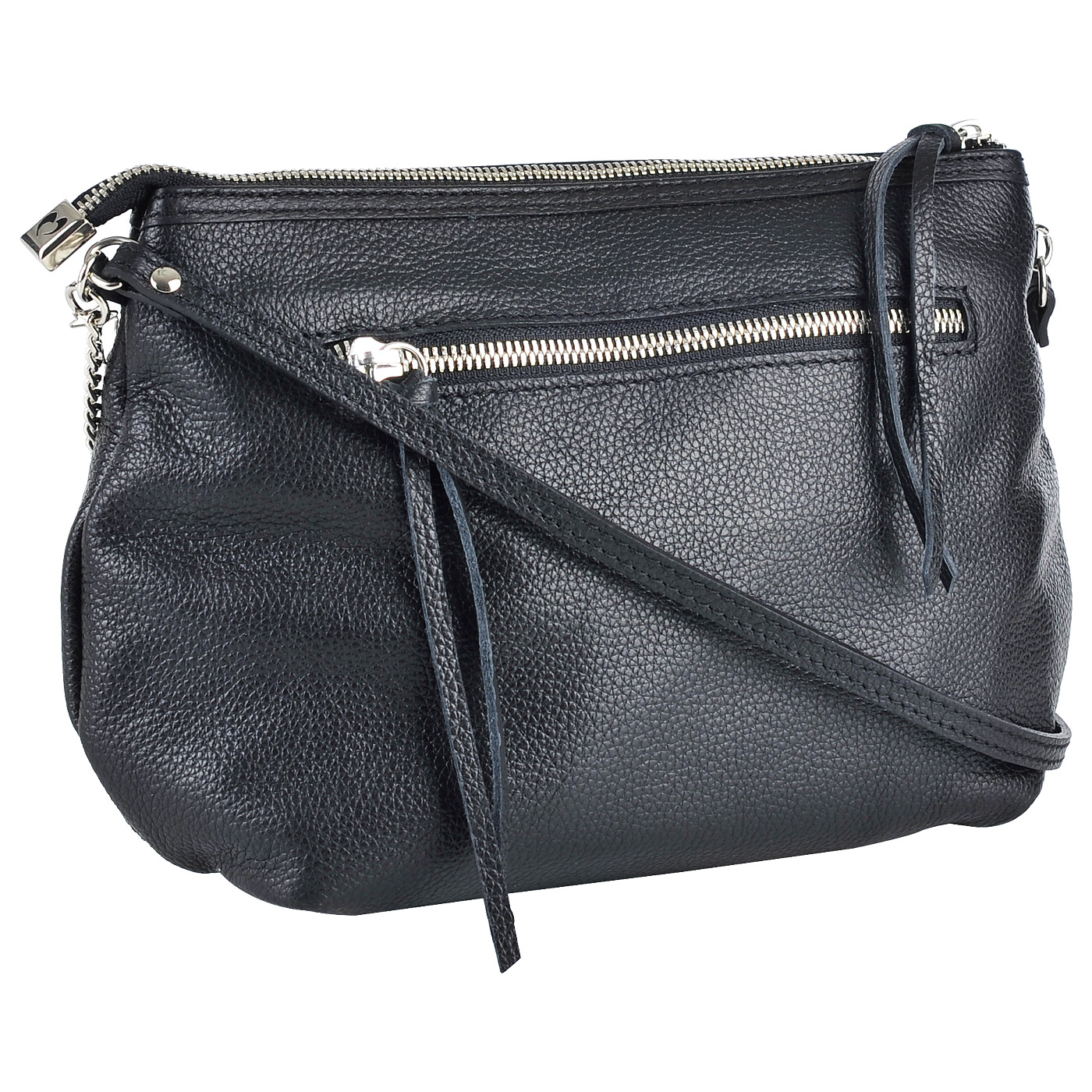 Женская кожаная сумка через плечо Marina Creazioni 