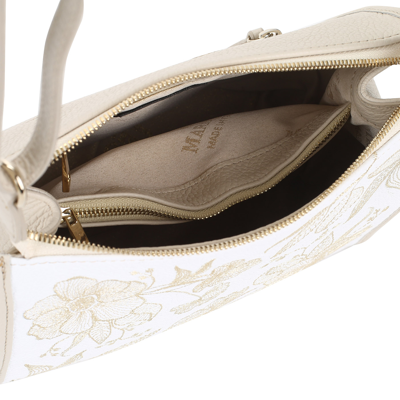 Сумочка с цветочной вышивкой Marina Creazioni 