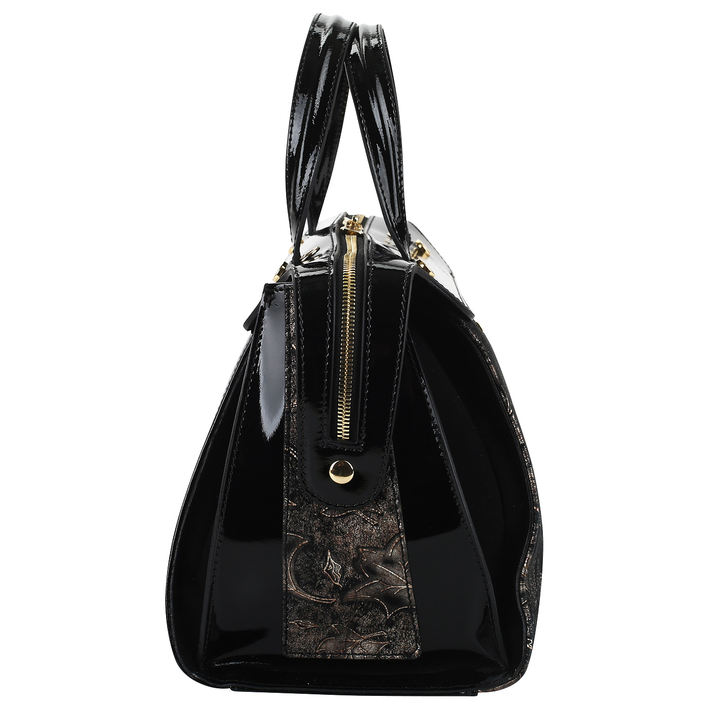 Вместительная сумка на двойной молнии Gilda Tonelli Vern Cap Fogl