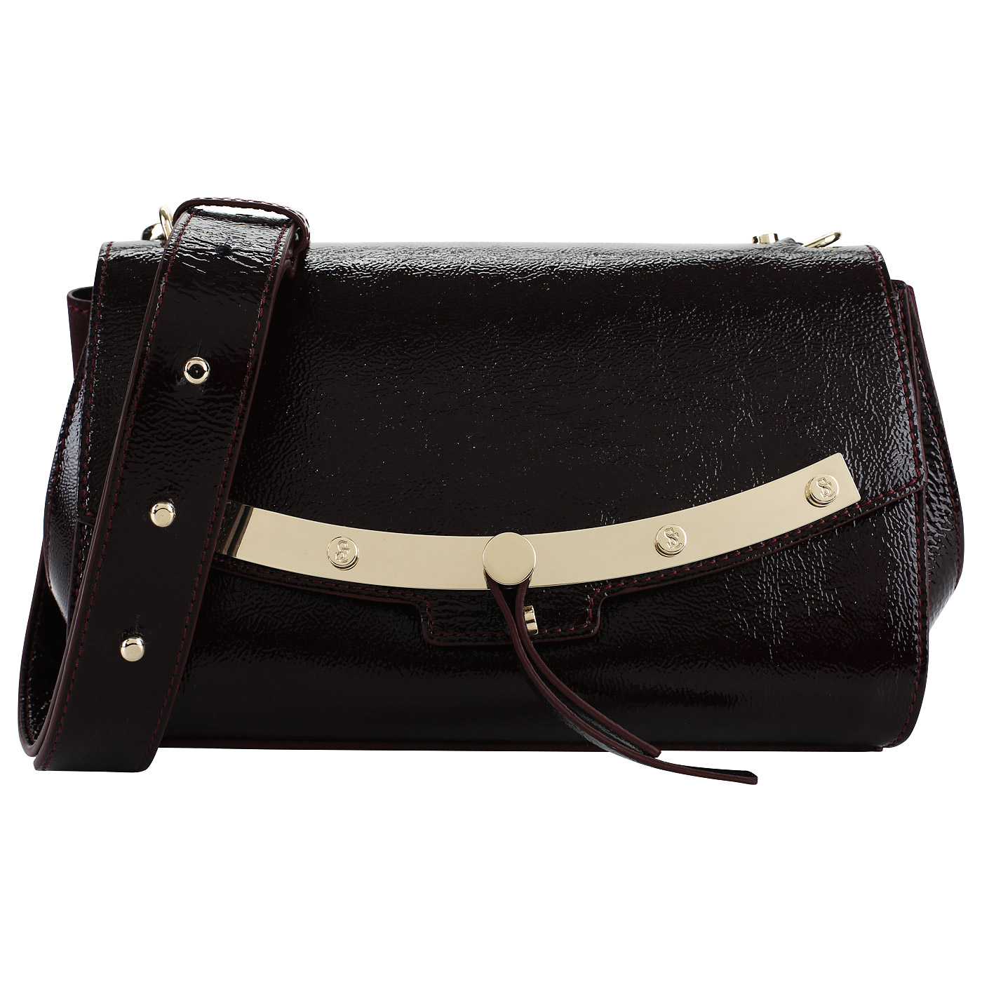 Carlo Salvatelli Кожаная сумка с напылением