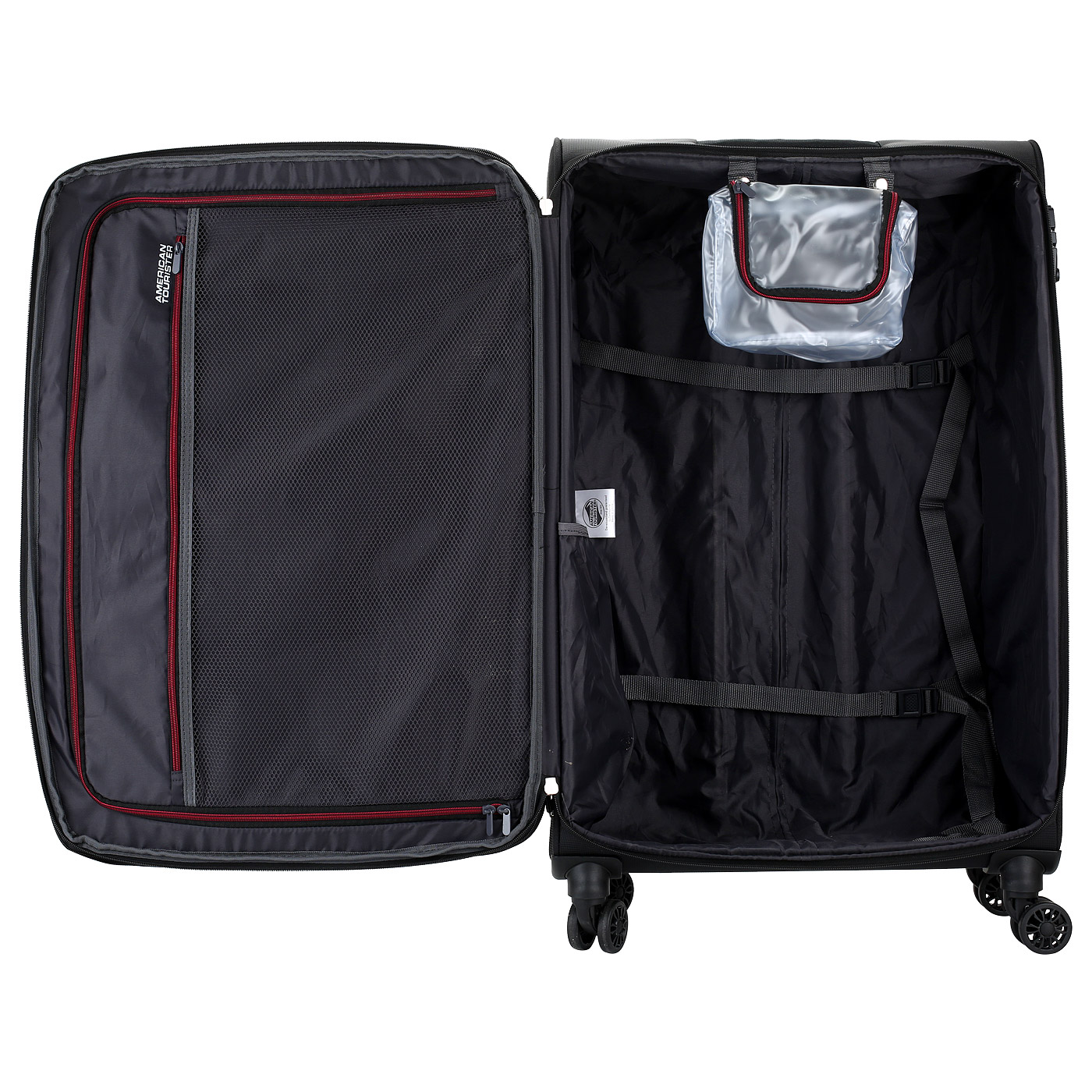 Чемодан большой L тканевый с кодовым замком American Tourister Oregon