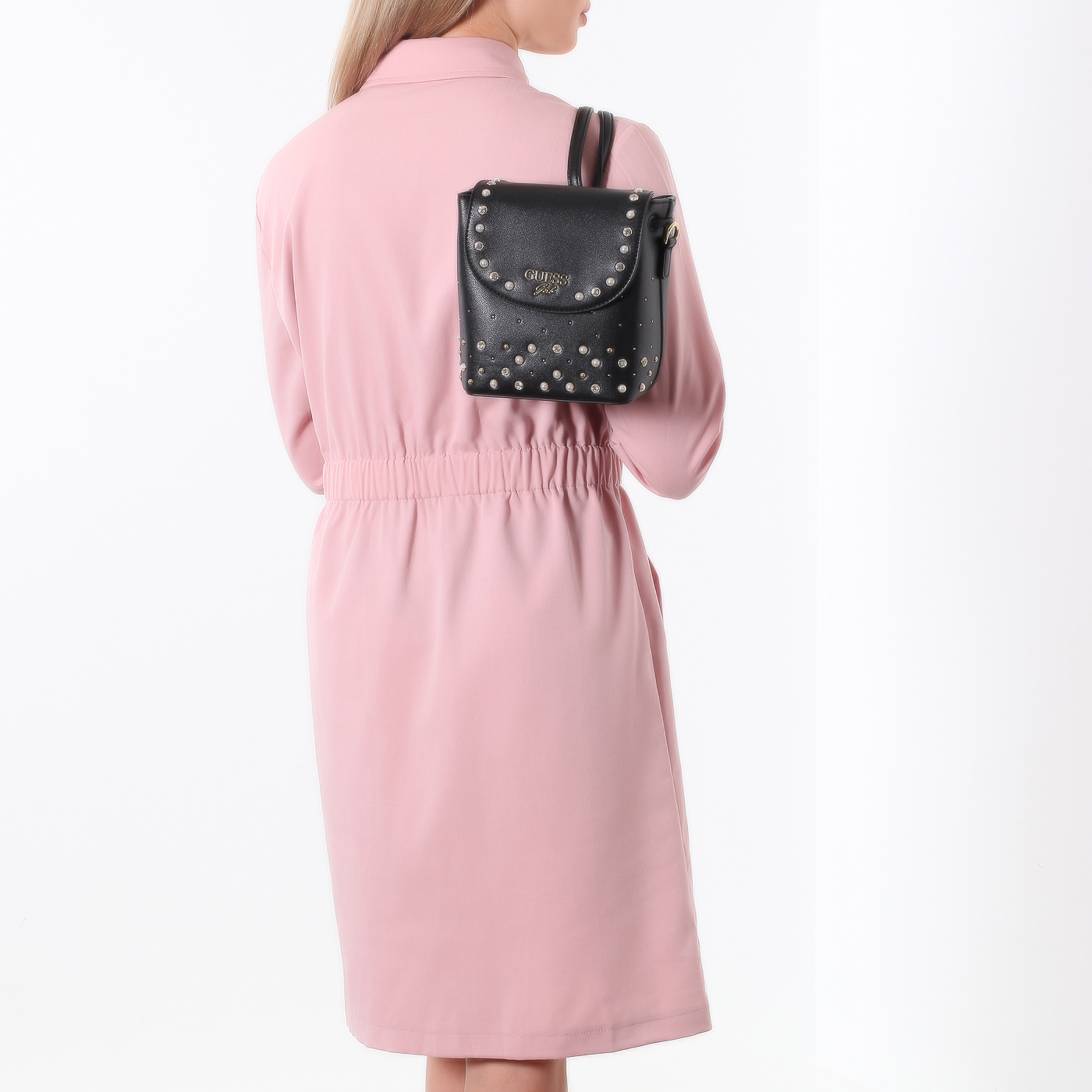 Сумка-рюкзак с клепками Guess Kids