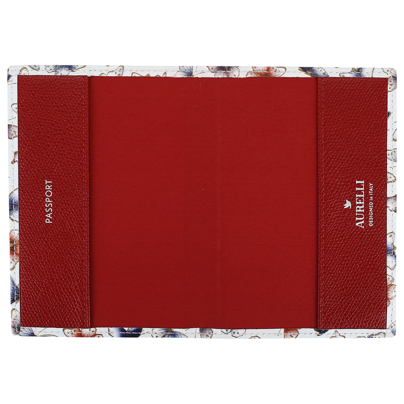 Обложка для паспорта из натуральной кожи Aurelli Alma fantasia