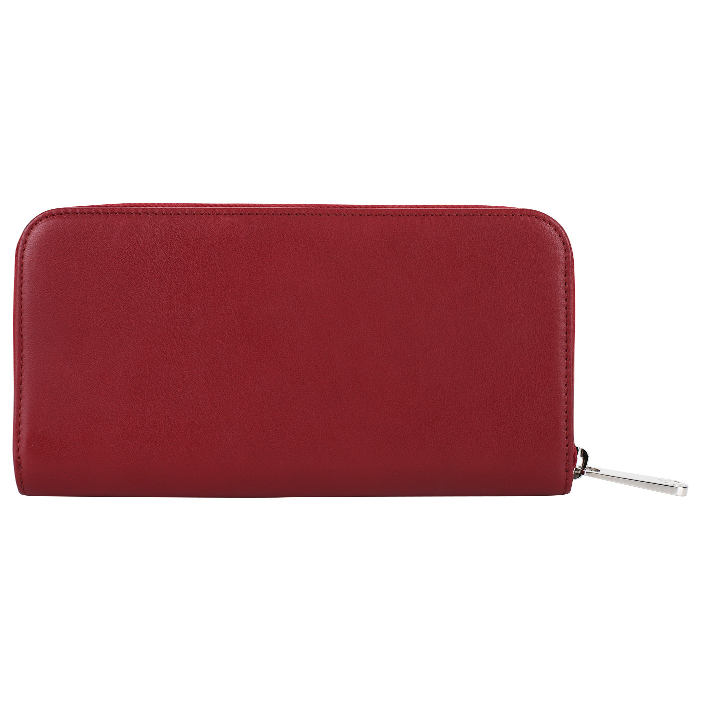 Красное портмоне из гладкой кожи Neri Karra 