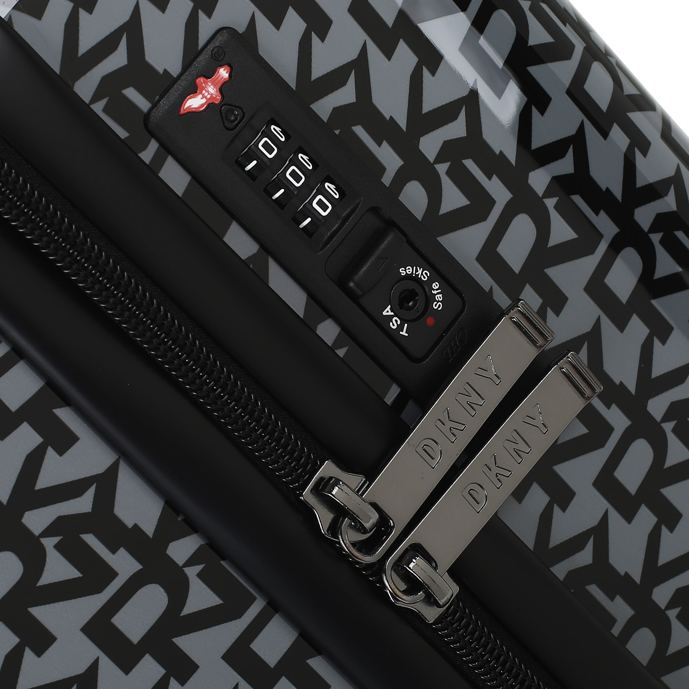 Чемодан с логотипом бренда DKNY DKNY-069 Vintage Signature Hardside