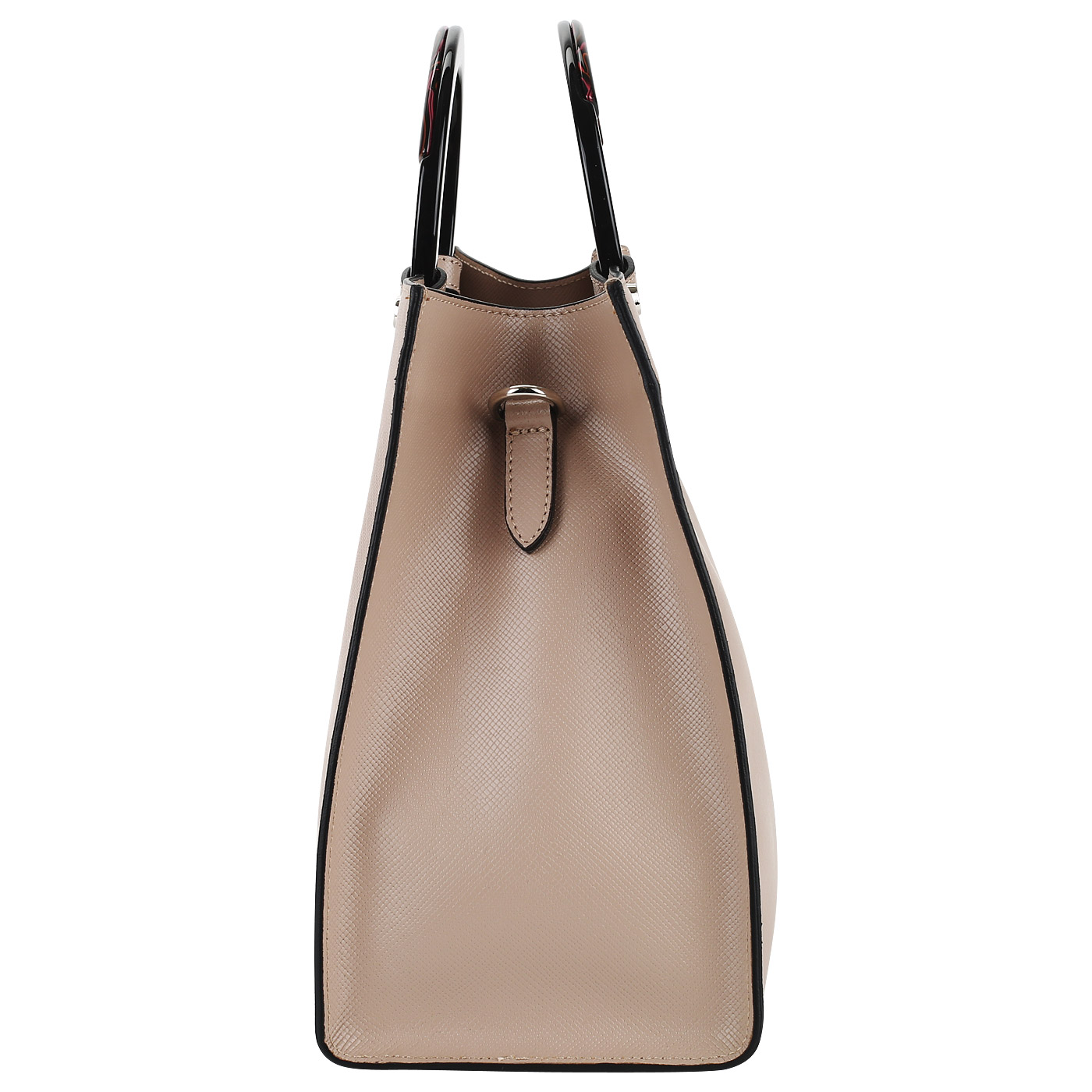 Тисненая сумка с декоративными ручками Roberta Gandolfi Ischia