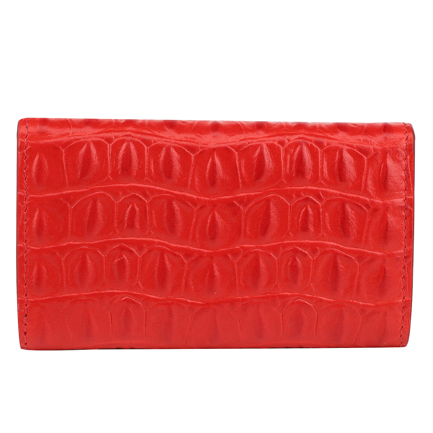 Красная кожаная ключница Neri Karra 