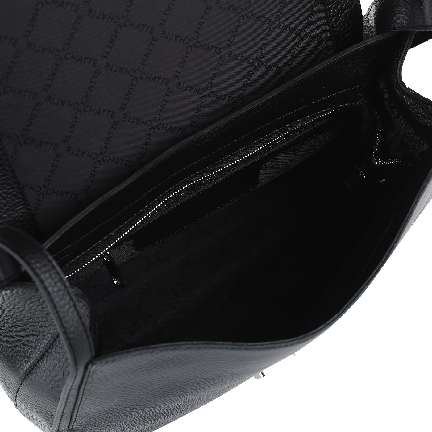 Кожаная сумка с откидным клапаном Chatte 