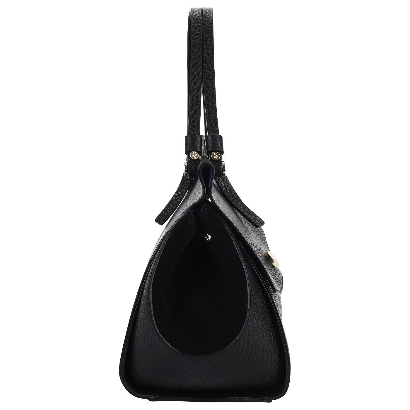 Сумка из кожи и замши Carlo Salvatelli Cervino