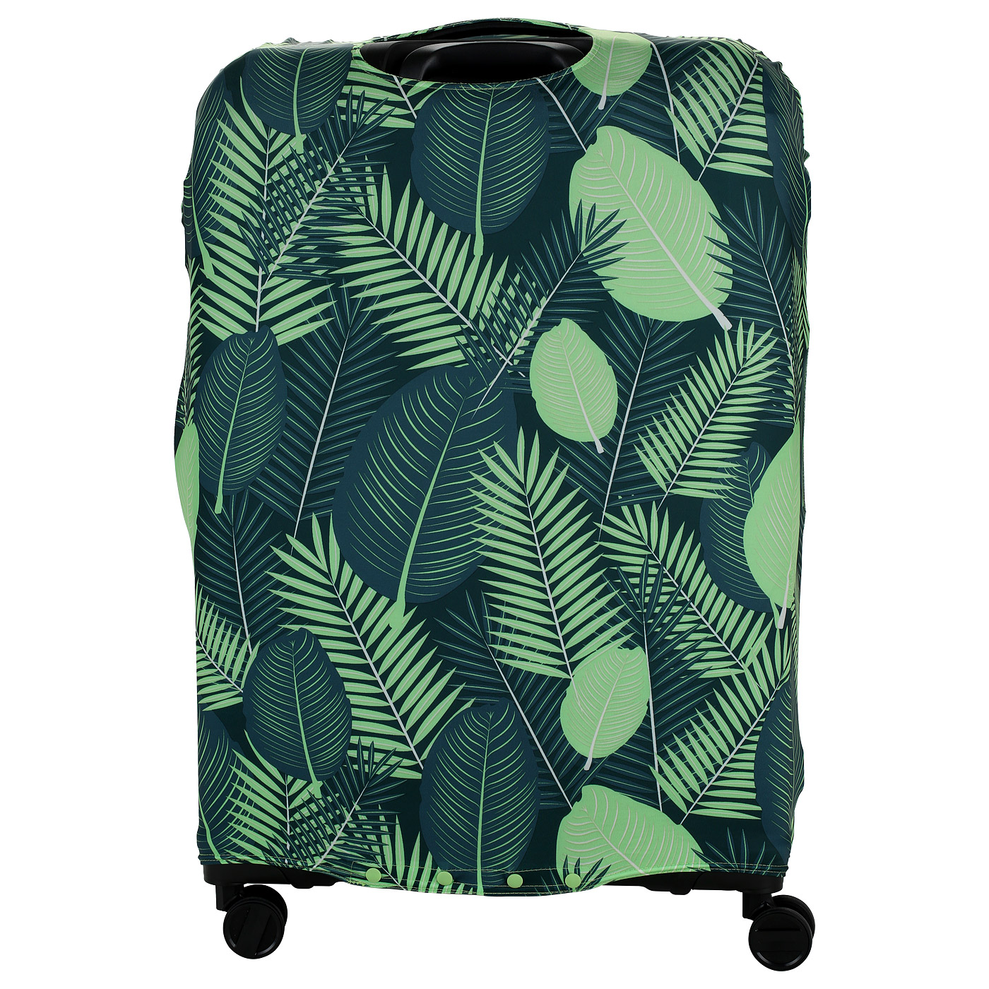 Чехол для чемодана с принтом и на кнопках Eberhart Leaves