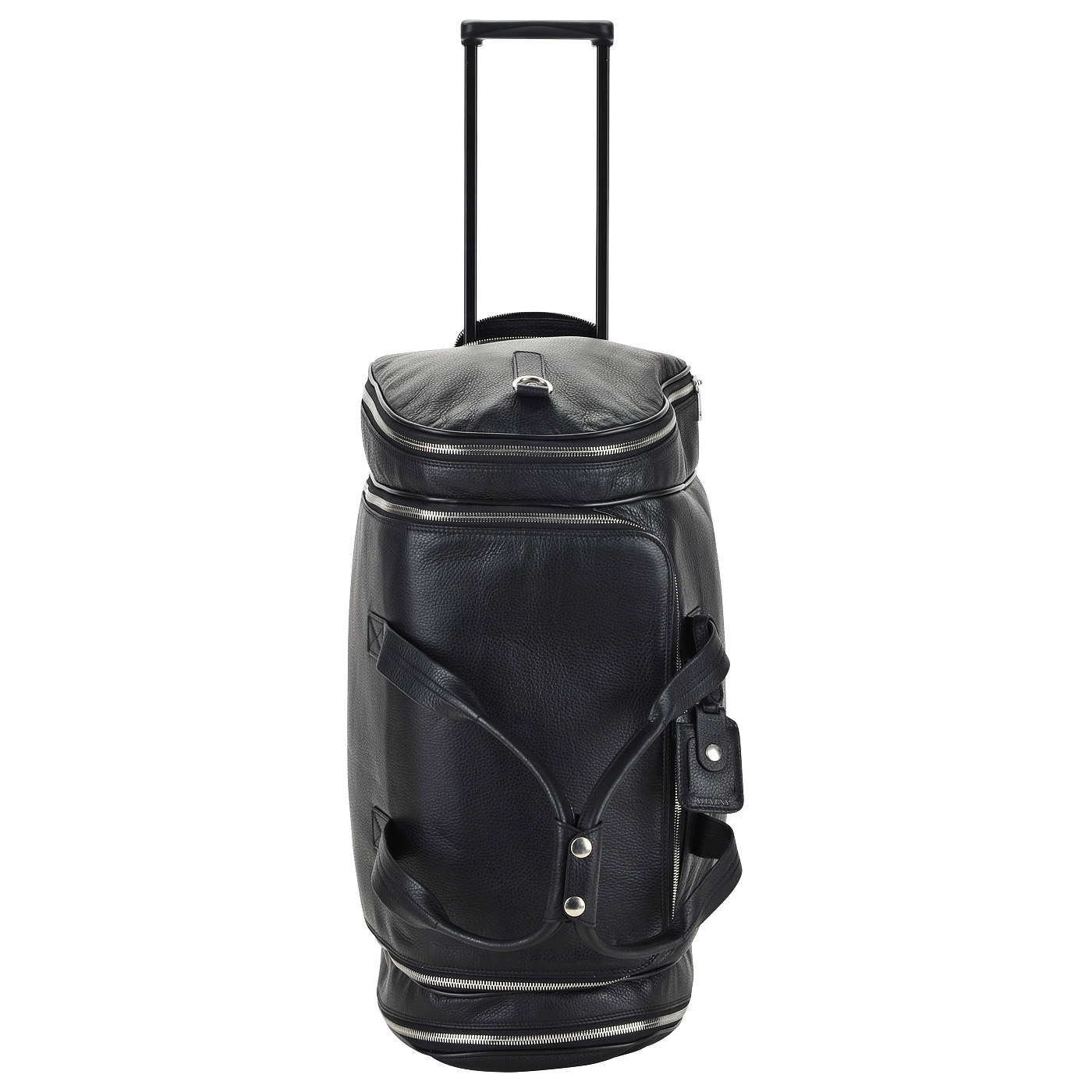 Кожаная дорожная сумка на колесах Stevens 