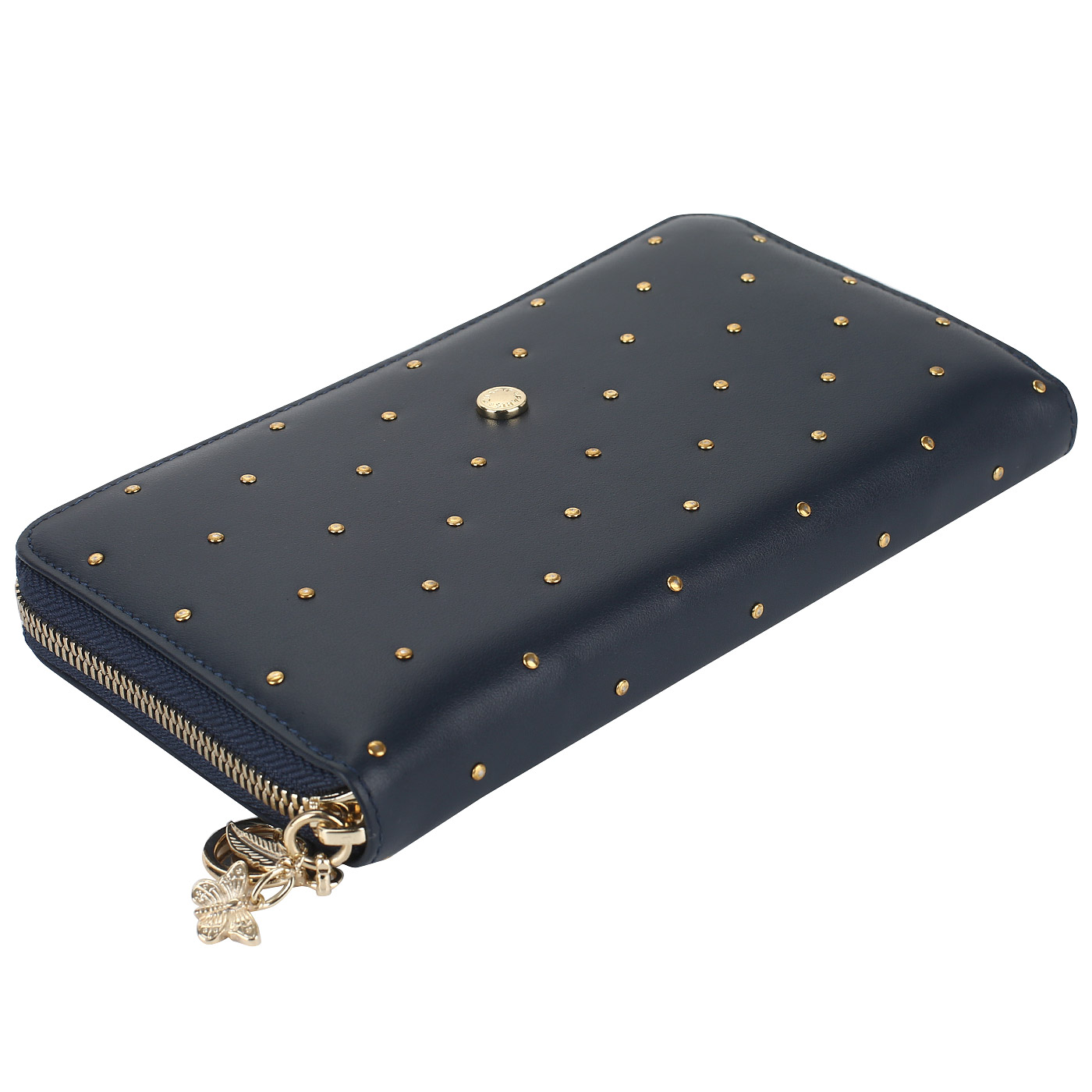 Вместительный кожаный кошелек Chatte Lux