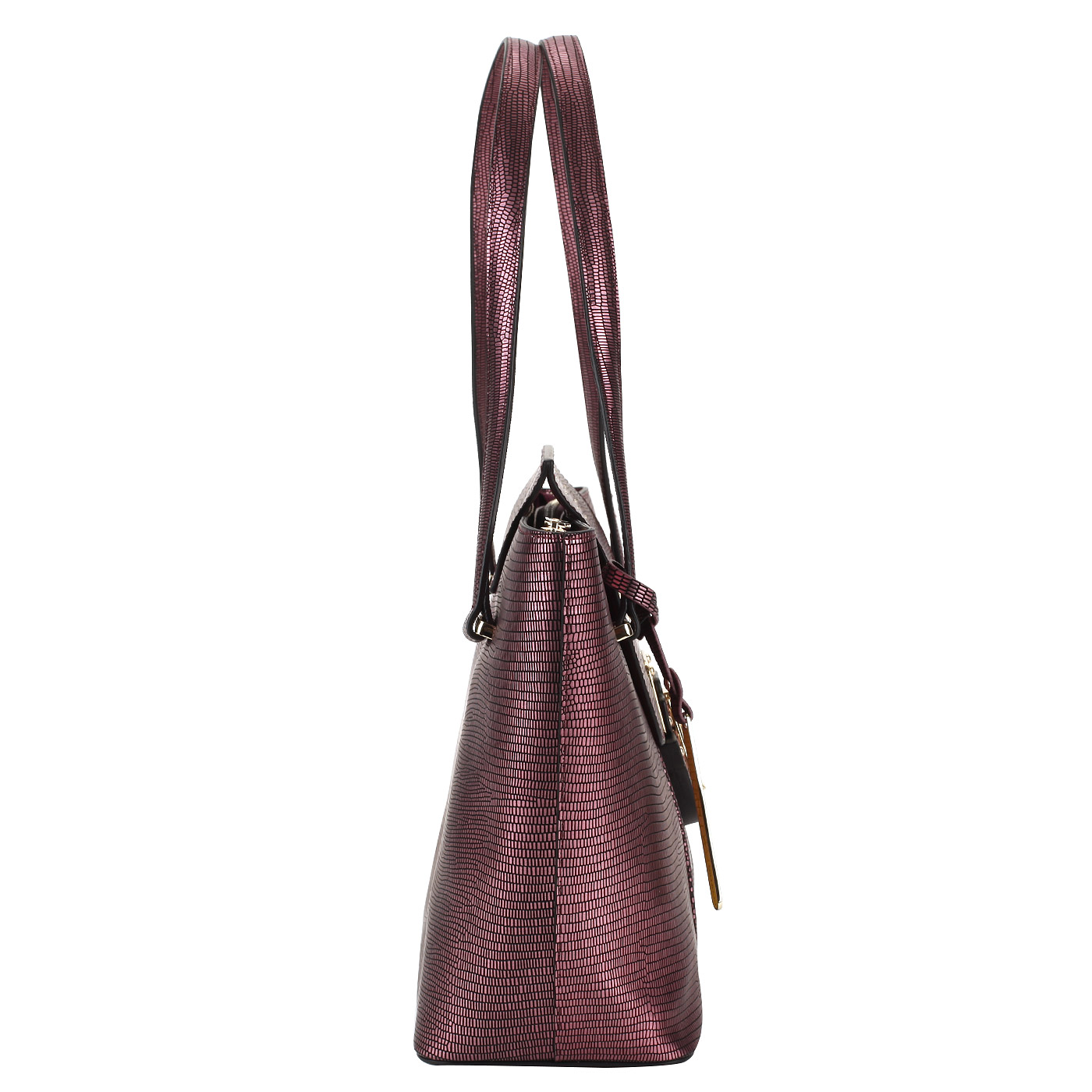 Кожаная сумка с откидным клапаном Cromia Yvon