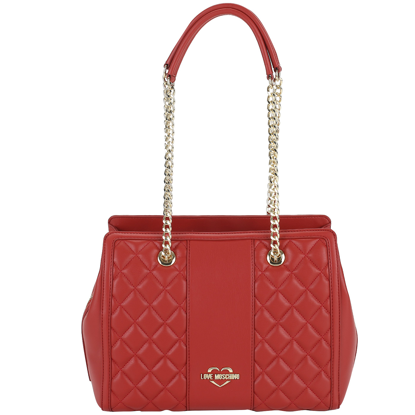 Love Moschino Стеганая сумка с длинными ручками