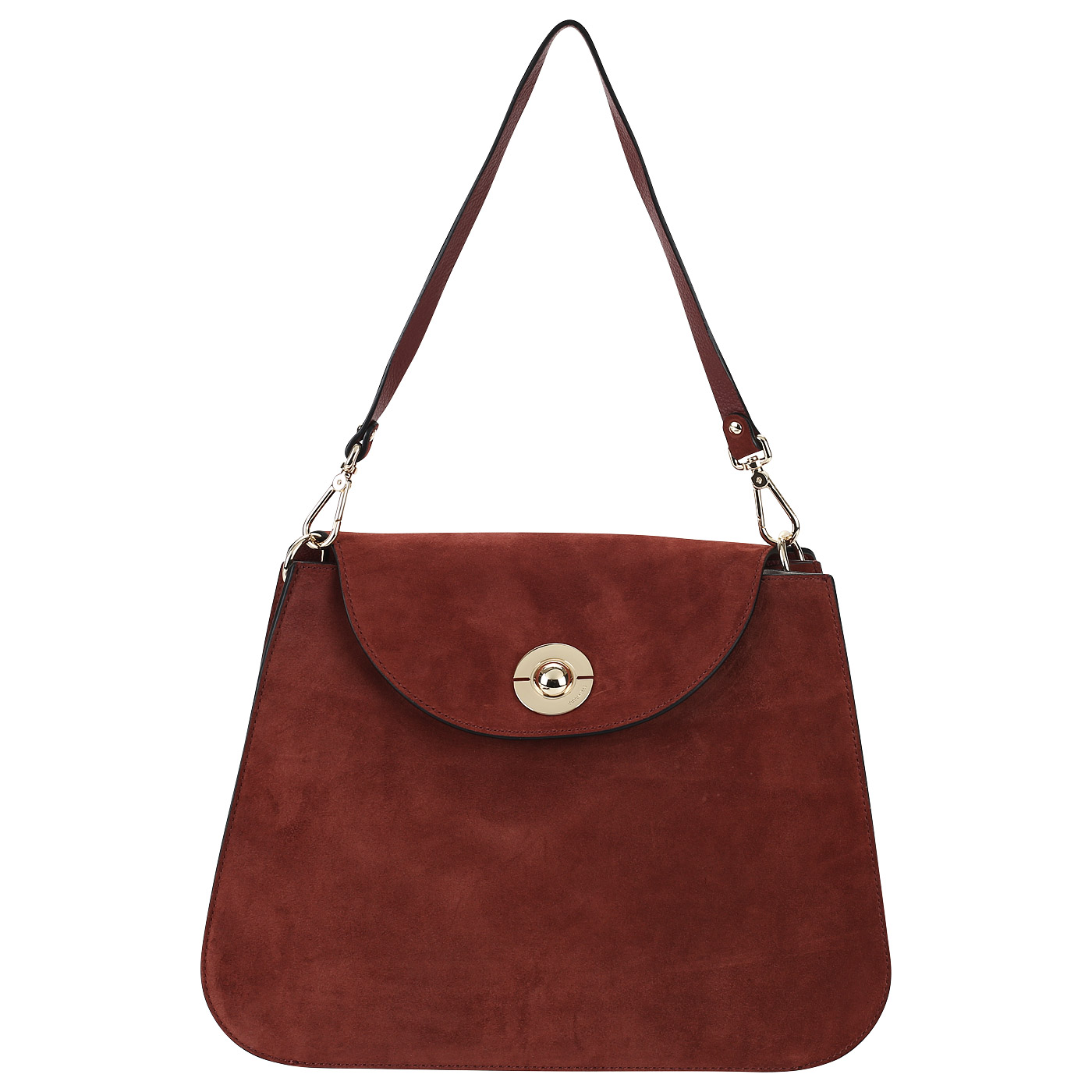 Coccinelle Замшевая сумка со съемным ремешком