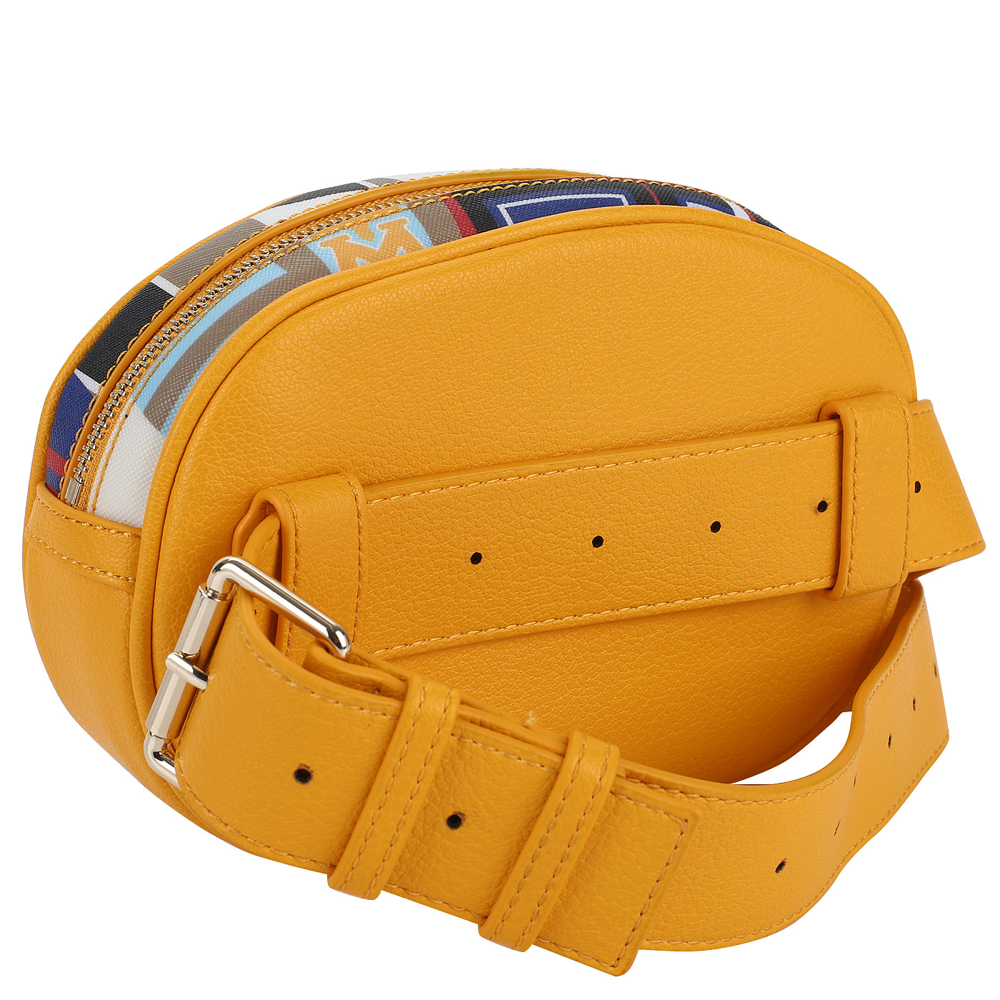 Овальная сумочка на пояс Love Moschino Graphic Alphabet