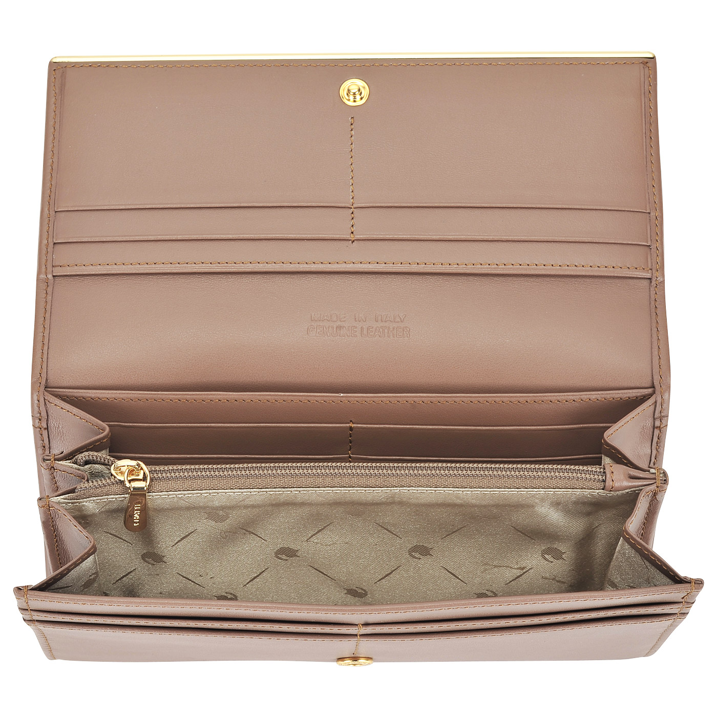 Женское кожаное портмоне с откидным клапаном Chatte Zoe